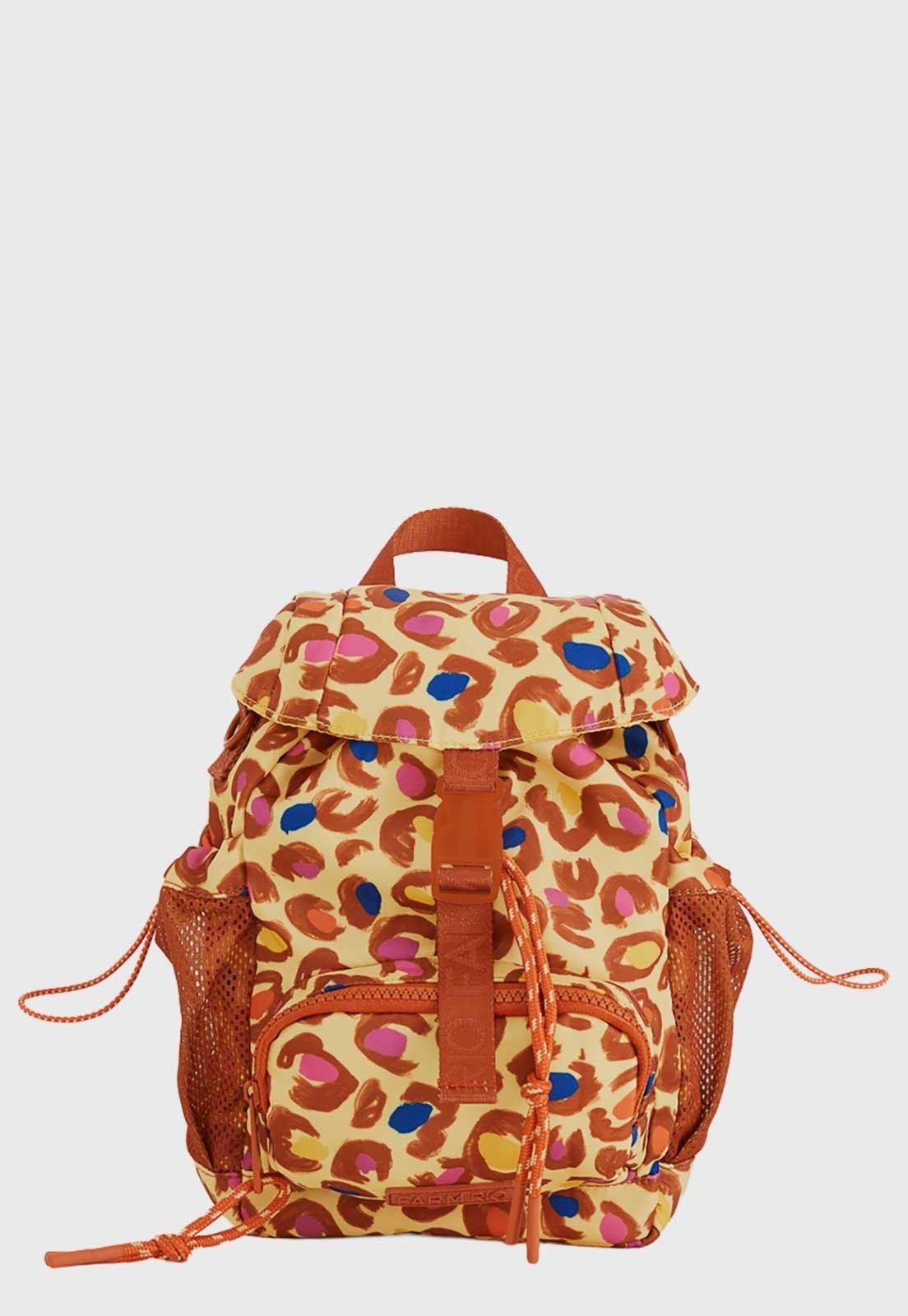 Imagem principal Bolsa Pequena FARM Pipoquinha Onça Amarela FARM amarelo