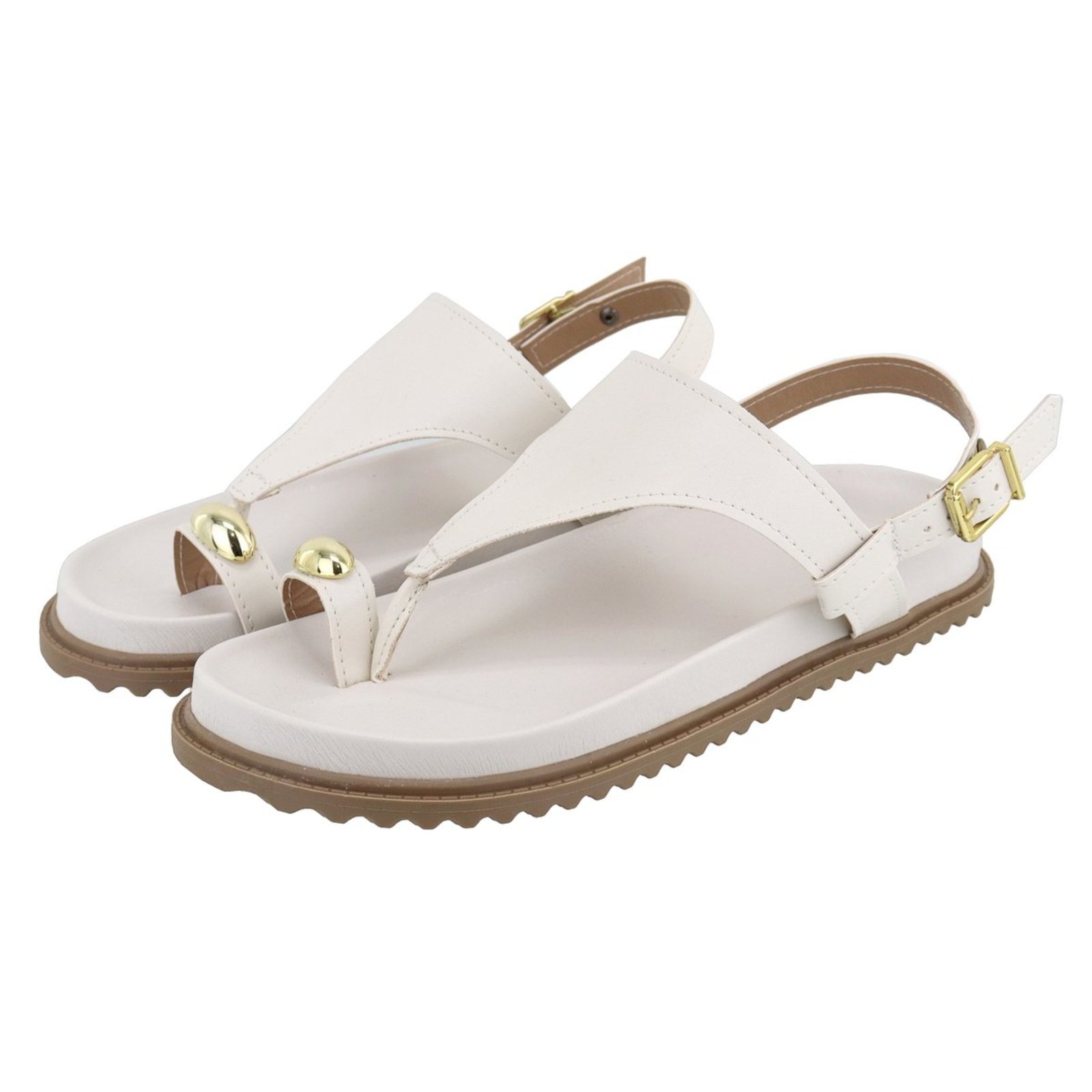 Imagem principal Sandália Papete Rasteira Asa Delta Off White TELLINI STORE off-white white