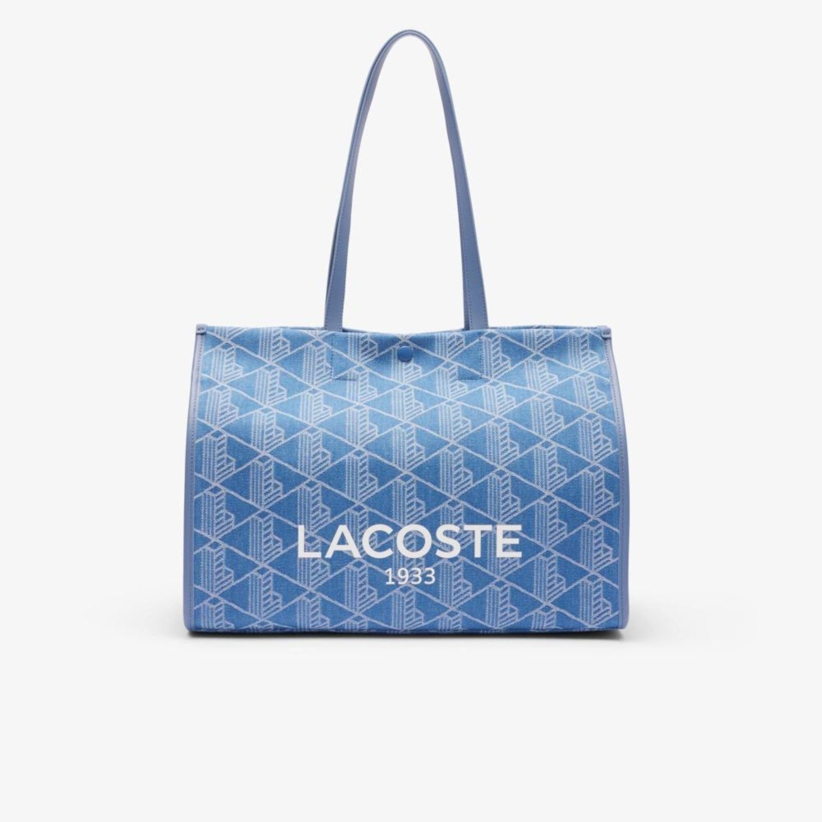 Imagem principal Bolsa Lacoste Tote Grande Heritage Jacquard Lacoste azul
