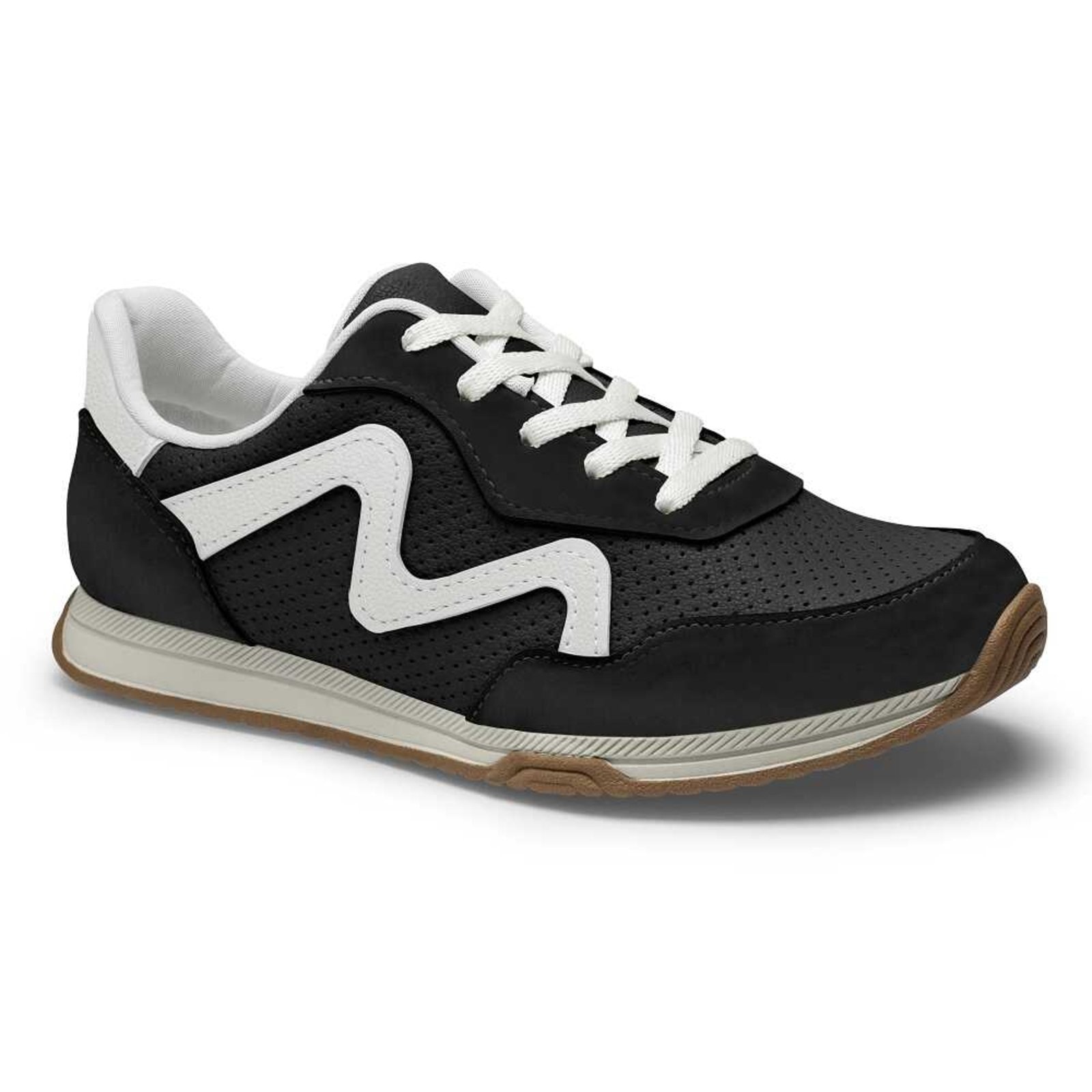 Imagem principal Tênis Casual Mississipi MF581 Feminino MISSISSIPI preto