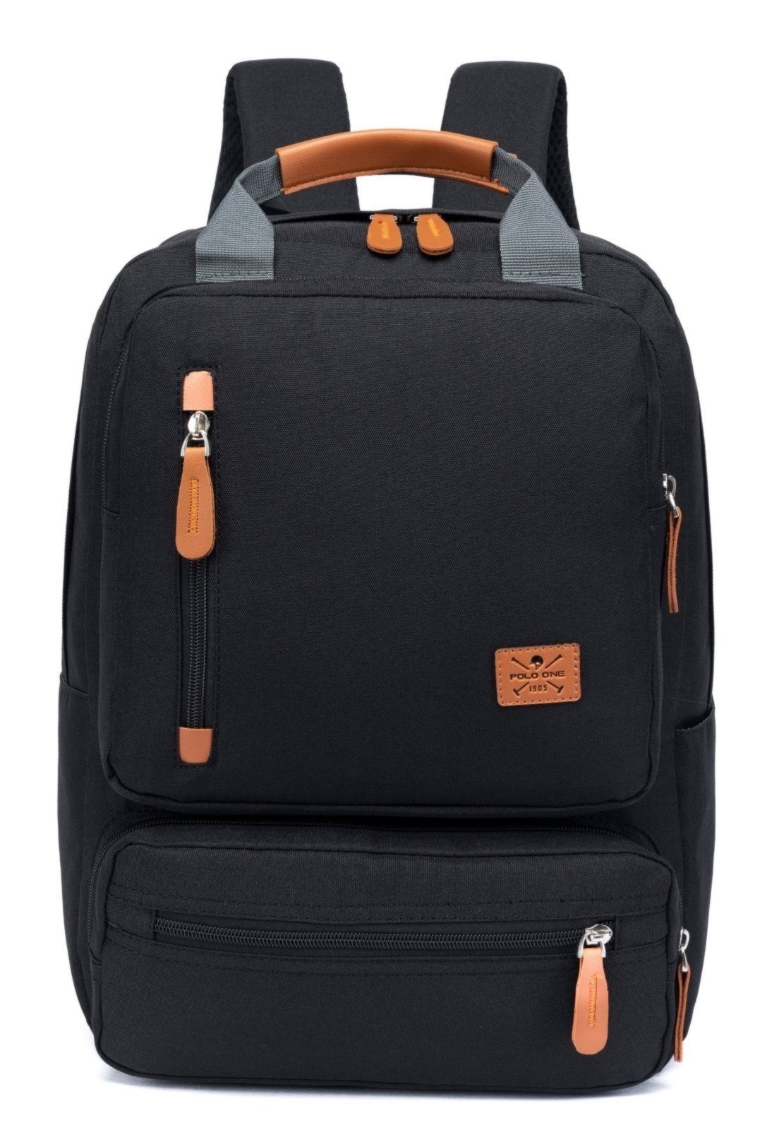 Imagem principal Mochila Polo One Executiva Resistente Notebook Grande Polo One preto