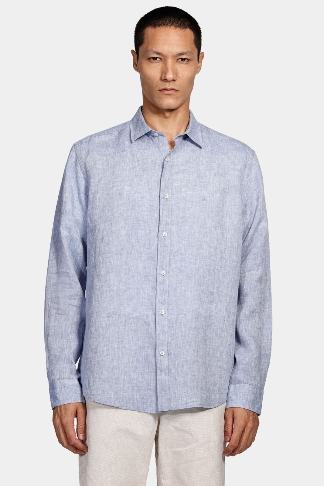 Imagem principal Camisa Aramis Aramis Manga Longa Move Slim em Linho Irlandês Aramis incolor