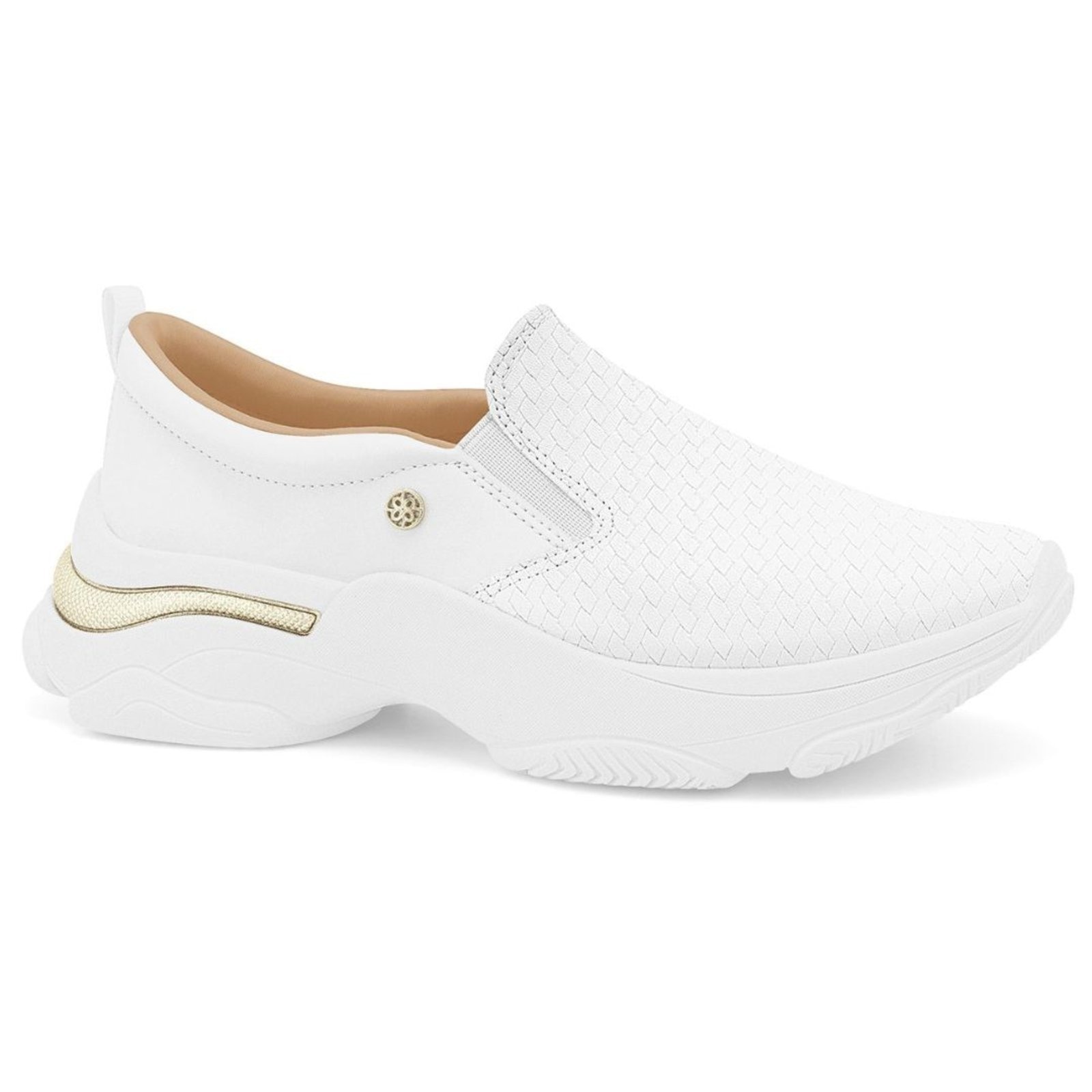 Imagem principal Tênis Feminino Slip On Sola Alta Ramarim 2674101-6 RAMARIM branco