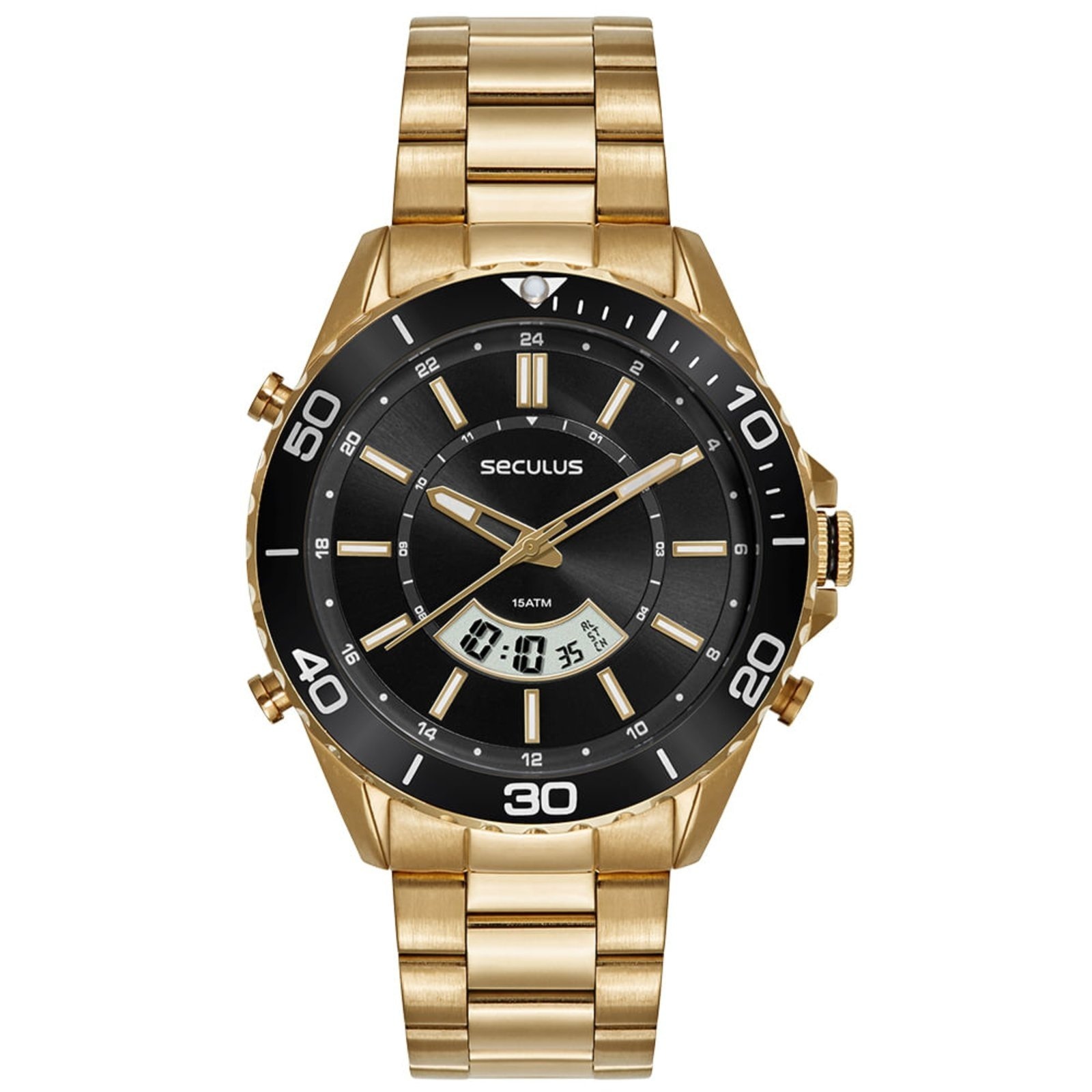 Imagem principal Relógio Masculino Seculus Movimento Sorriso Seculus prata