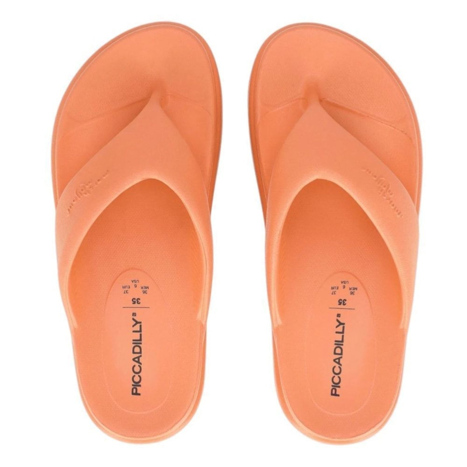 Imagem principal Chinelo Piccadilly Marshmallow Flatform Feminino Piccadilly laranja