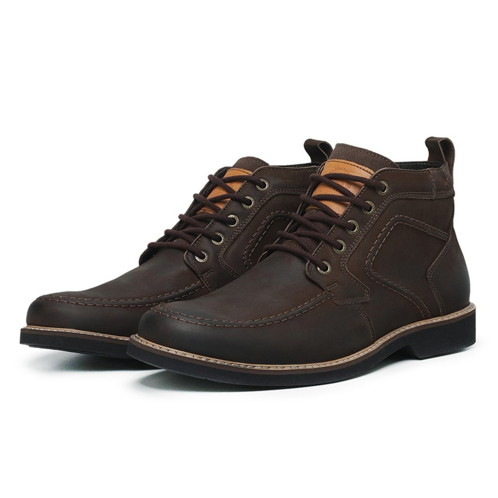 Imagem principal Bota Masculina tipo Coturno de Couro, modelo 8100 ankle boot ULTIMAS UNIDADES COMPRE JÁ! Mister Couros cinza