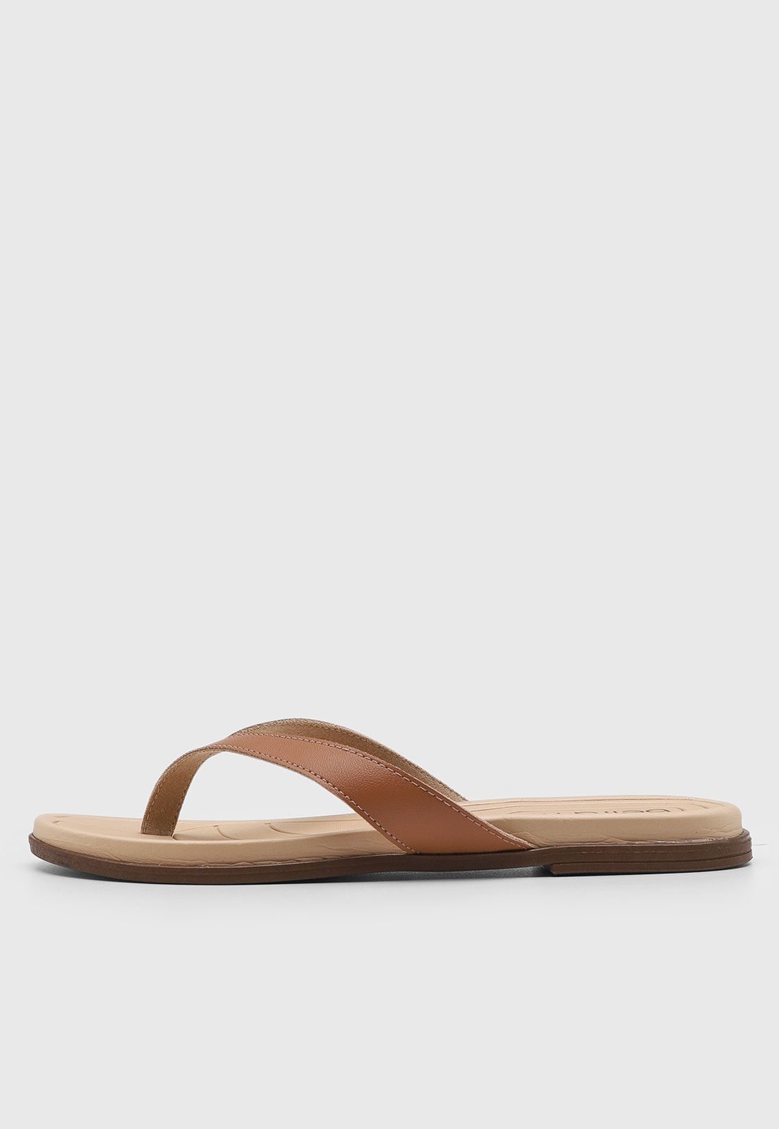 Imagem principal Rasteira Feminina Beira Rio Aberta BEIRA RIO caramelo