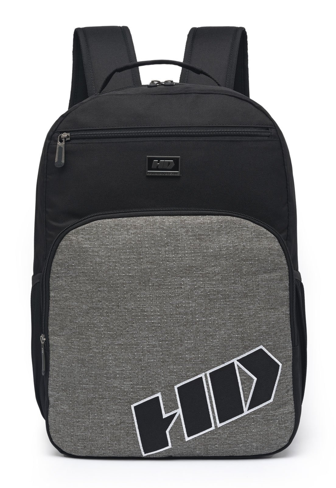 Imagem principal Mochila HD Masculina Escolar Faculdade Trabalho Casual Reforçada HD preto