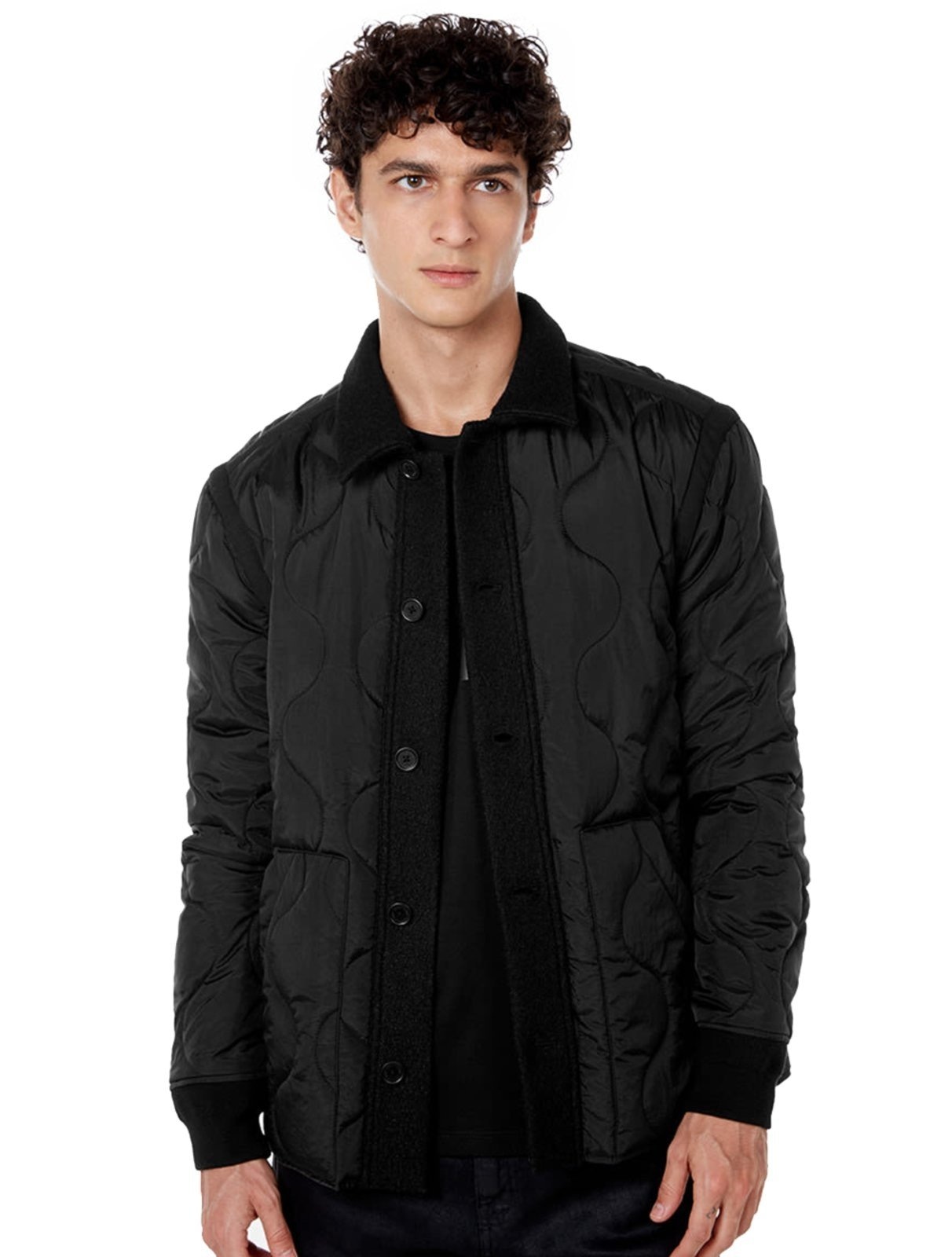 Imagem principal Jaqueta John John Masculina Cory Preta John John preto