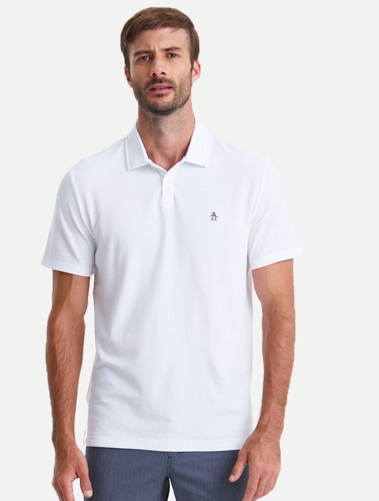 Imagem principal Polo Original Penguin Piquet OCKB11970 Branca Penguin branco