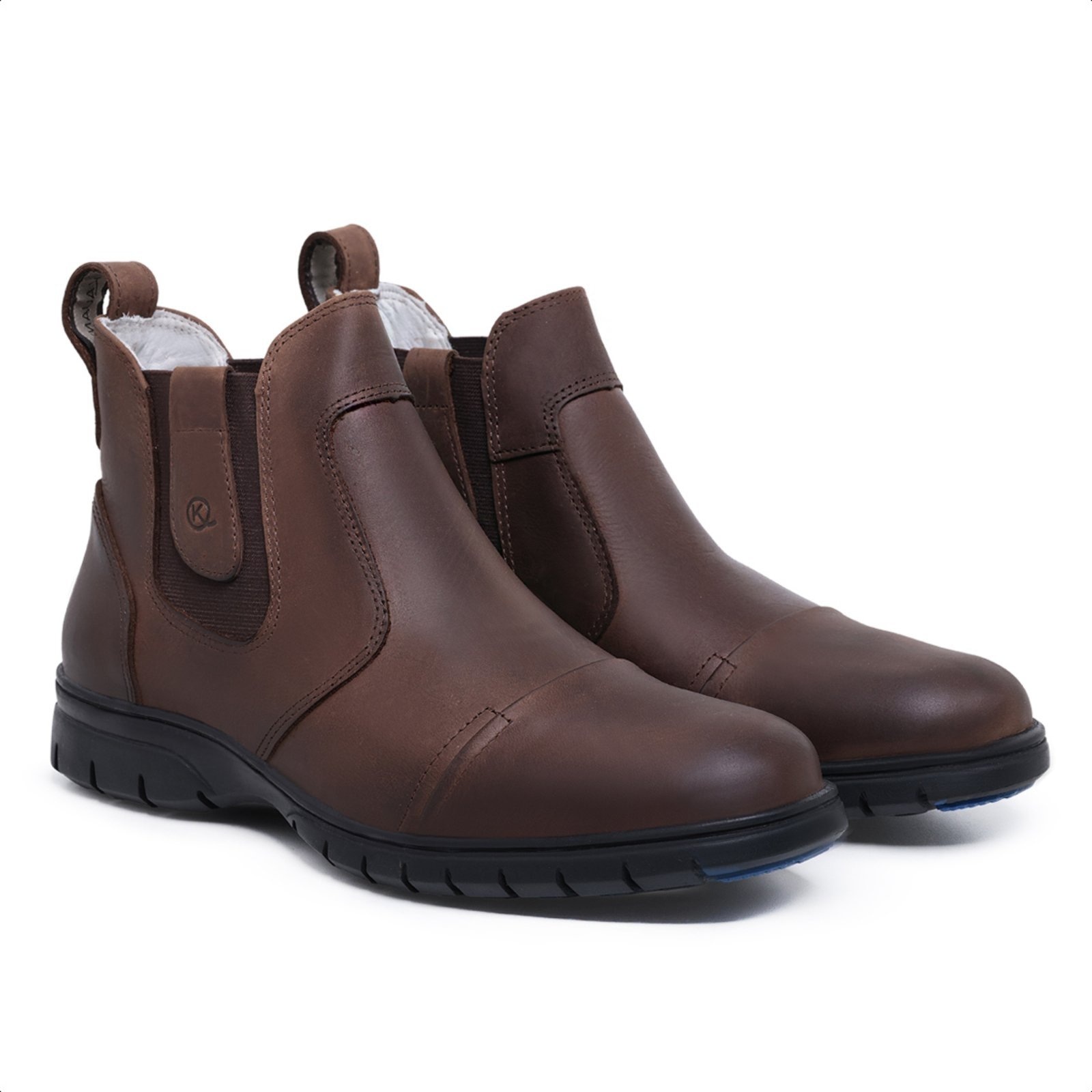 Imagem principal BOTA MASCULINO DE COURO, MODELOS 9750 HORSE CAFE Escuro Mister Couros marrom