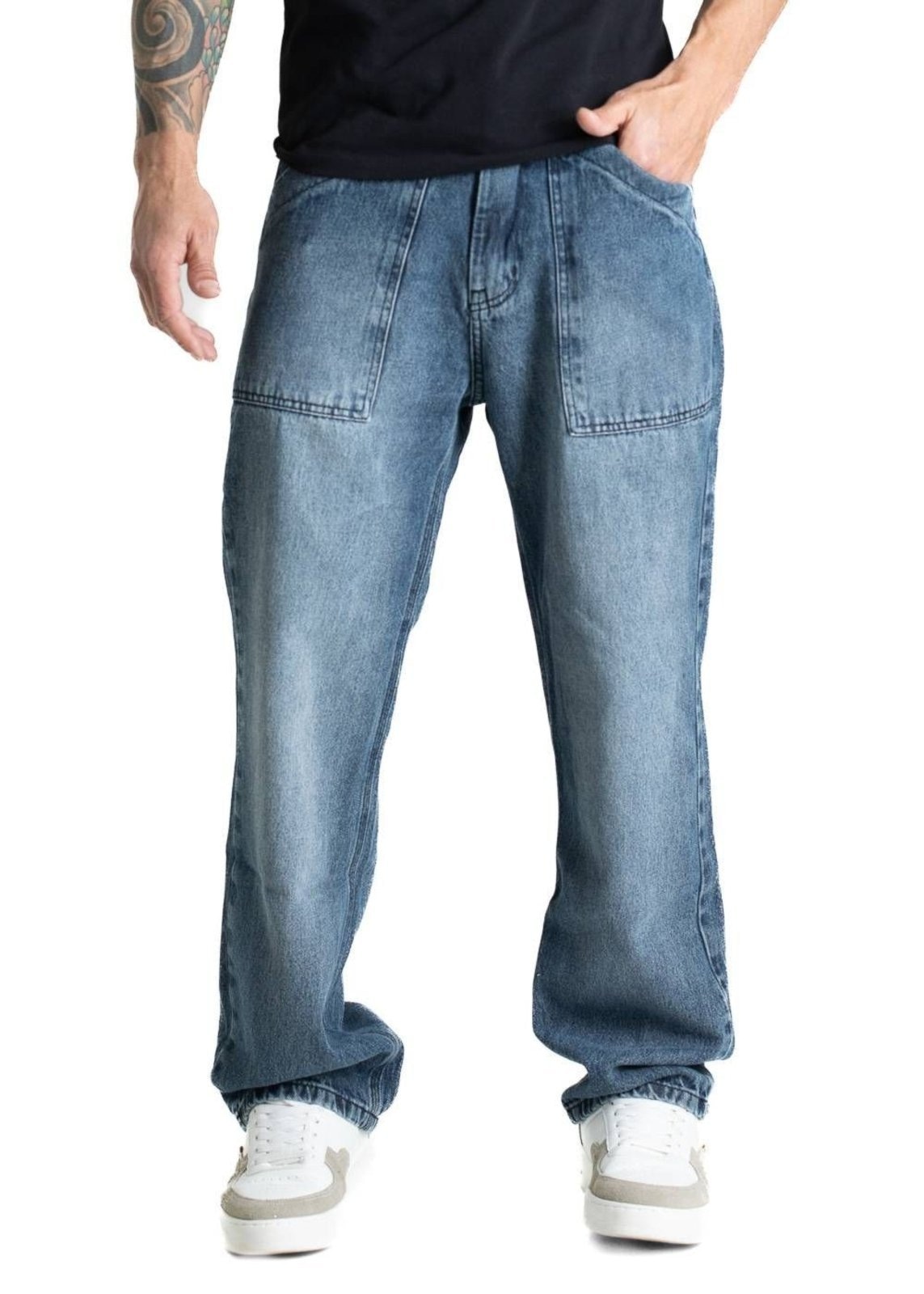 Imagem principal Calça Jeans Sawary Baggy - 281048 Sawary azul