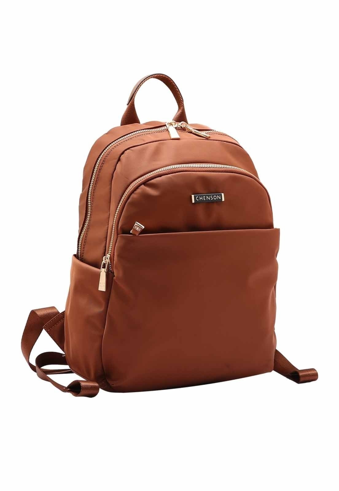 Imagem principal Mochila Feminina Chenson Original Twill Nylon Costas 8784939 Chenson bege