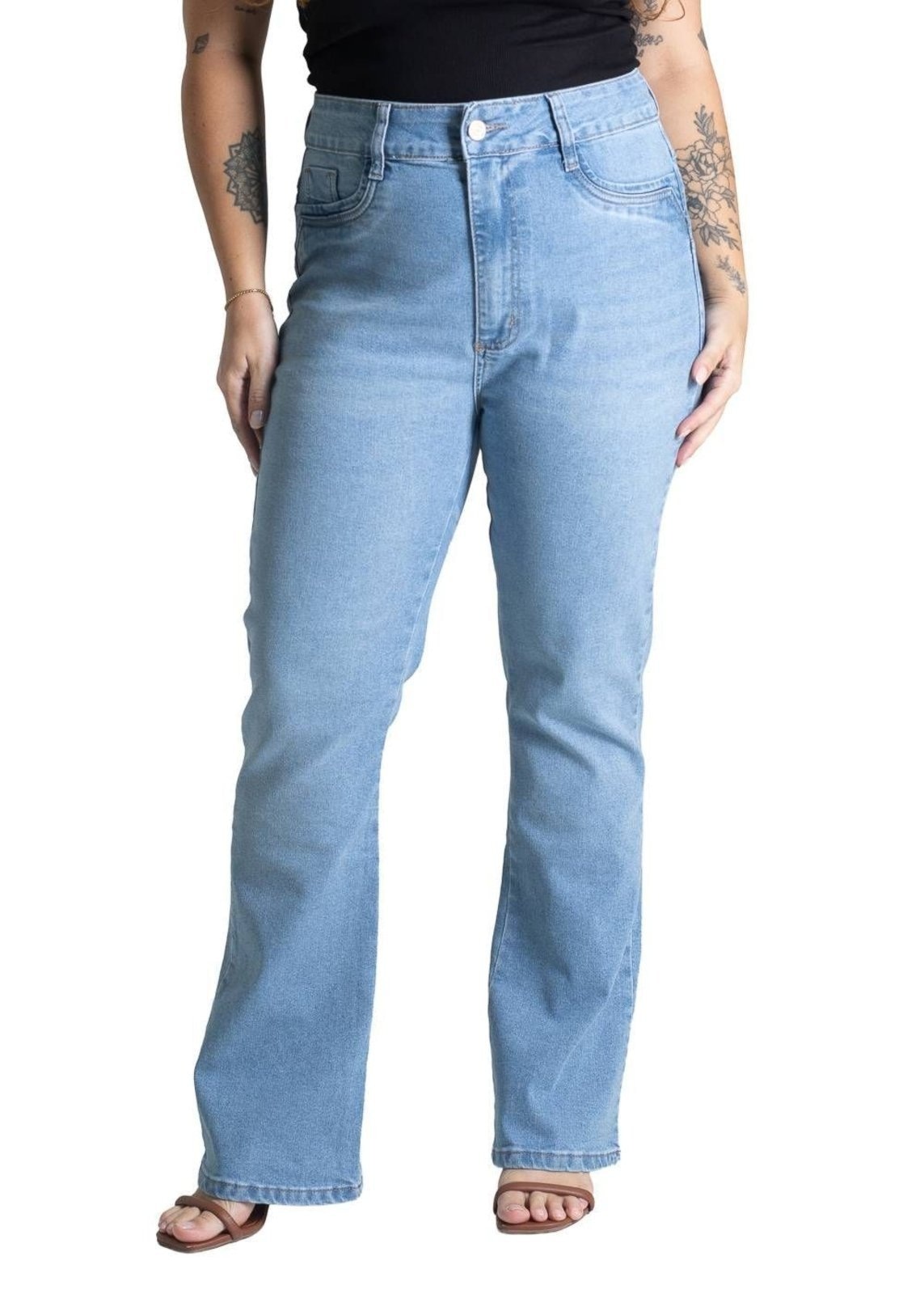 Imagem principal Calça Jeans Sawary Plus Size Petit - 281143 Sawary azul