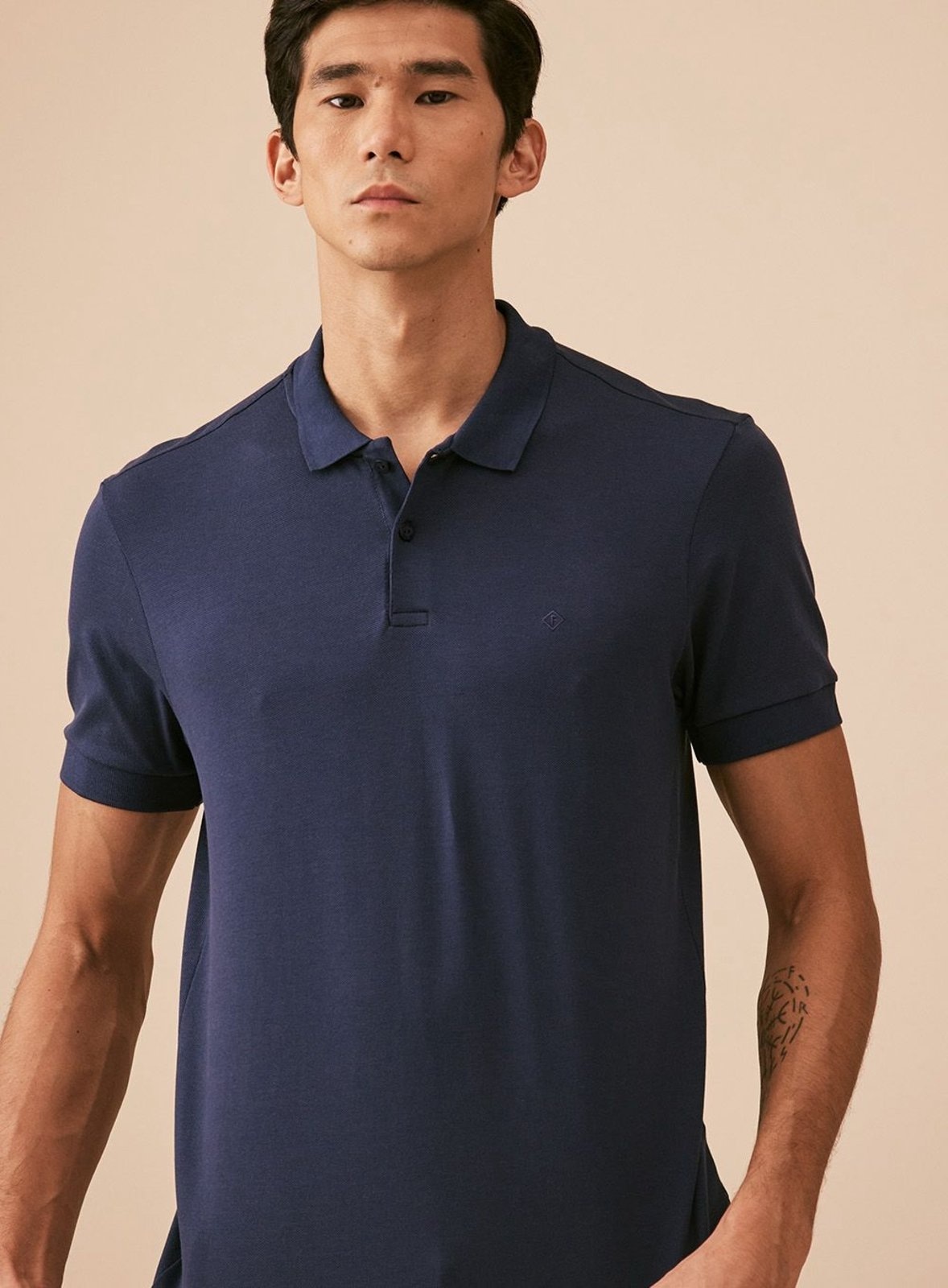 Imagem principal Polo Muscle Lisa Mr. Jones Forum Olympic Forum azul