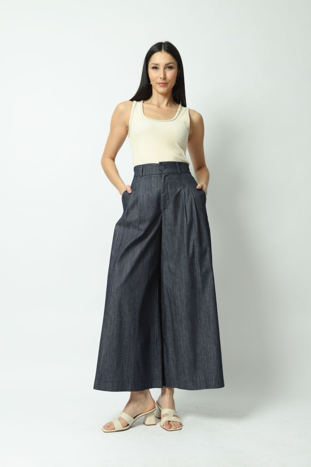 Imagem principal Calça Jeans Pantacour P Gazzy azul