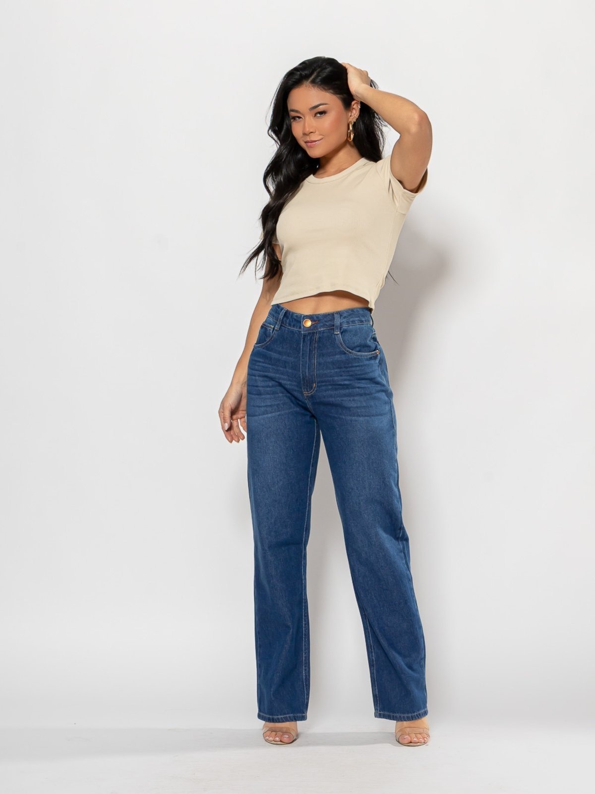 Imagem principal Calça Feminina Mom Crocker - 50846 Crocker jeans
