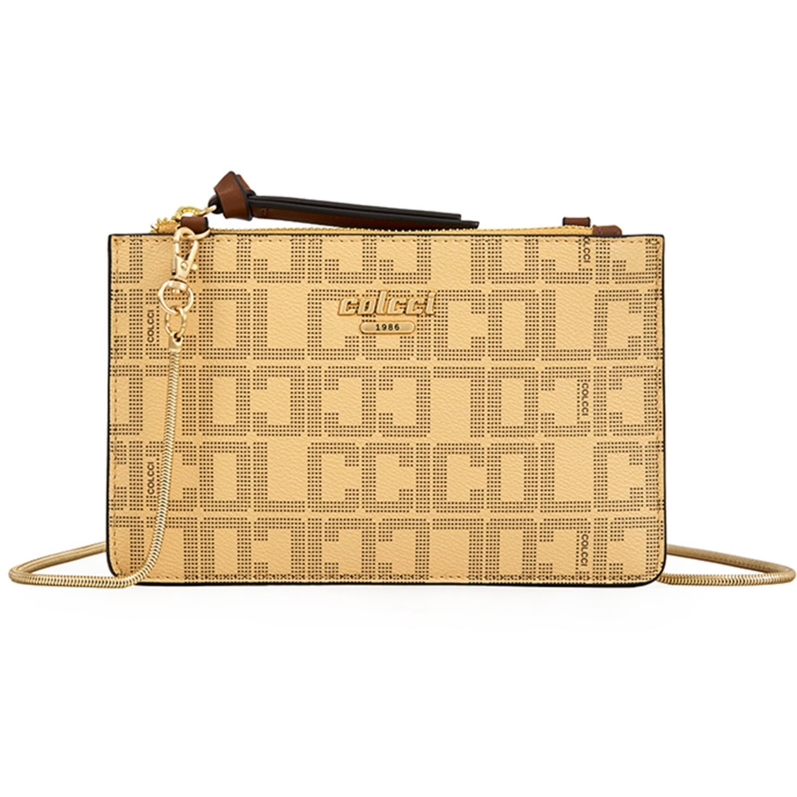 Imagem principal Bolsa Crossbody Colcci Monograma Ve26 Feminino Colcci bege