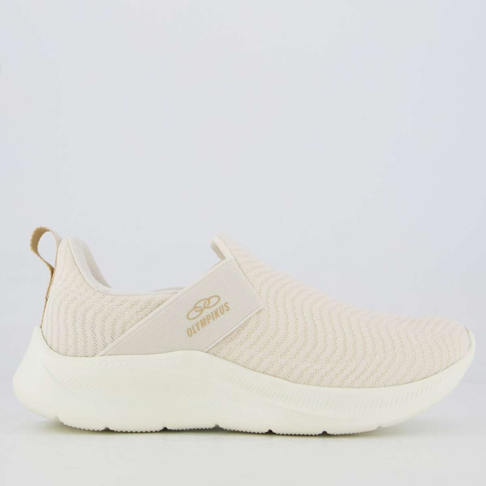 Imagem principal Tênis Olympikus Flutua Feminino e Dourado OLYMPIKUS bege