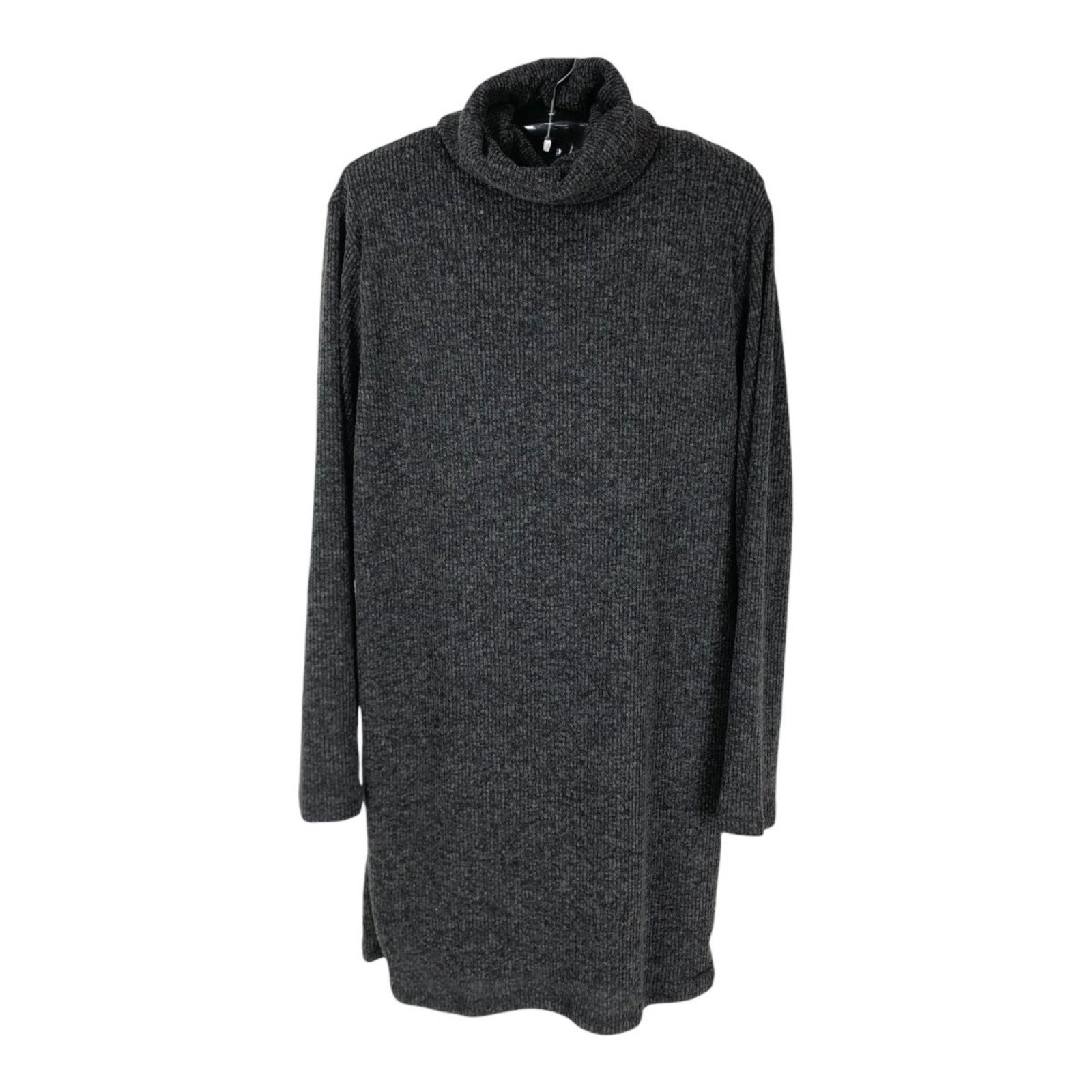 Imagem principal Vestido Manga Longa Gola Alta Triton Triton preto