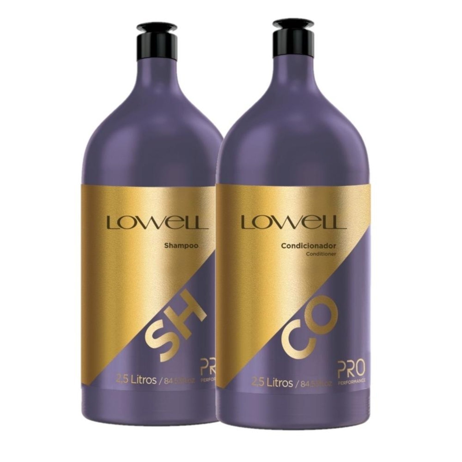 Imagem principal Lowell Uso Profissional Shampoo+Condicionador 2,5 litros Lowell multicolorido