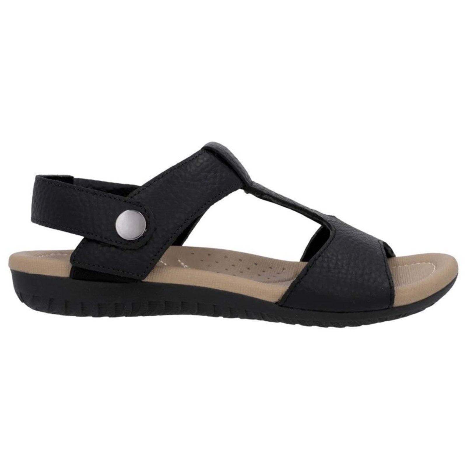 Imagem principal Sandália Usaflex Relax Baixa Feminina Usaflex preto