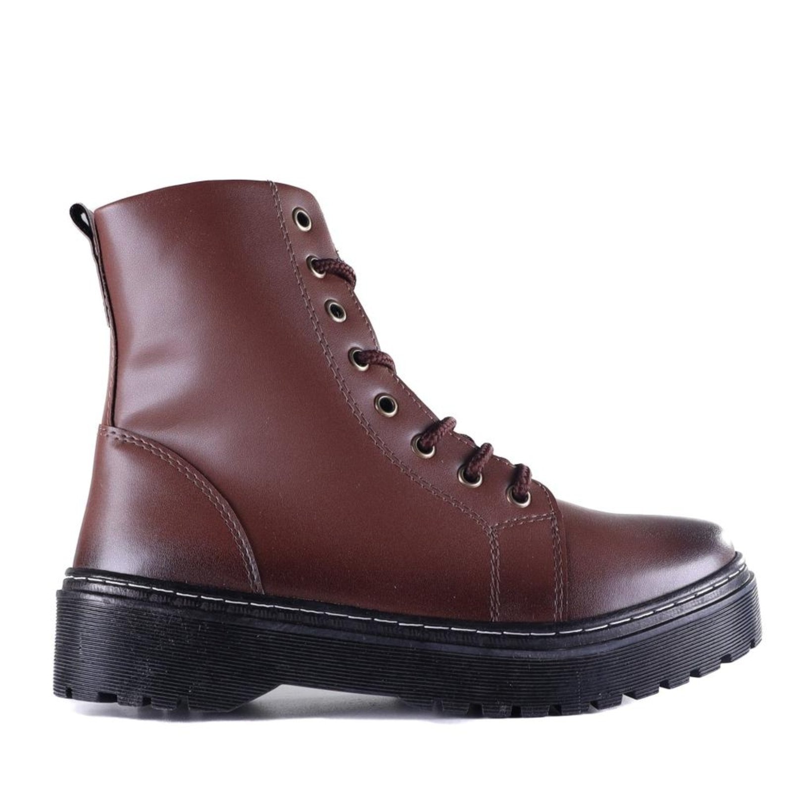 Imagem principal Bota Coturno Feminino Zariff 7000 Brown Canela Incolor Zariff incolor brown