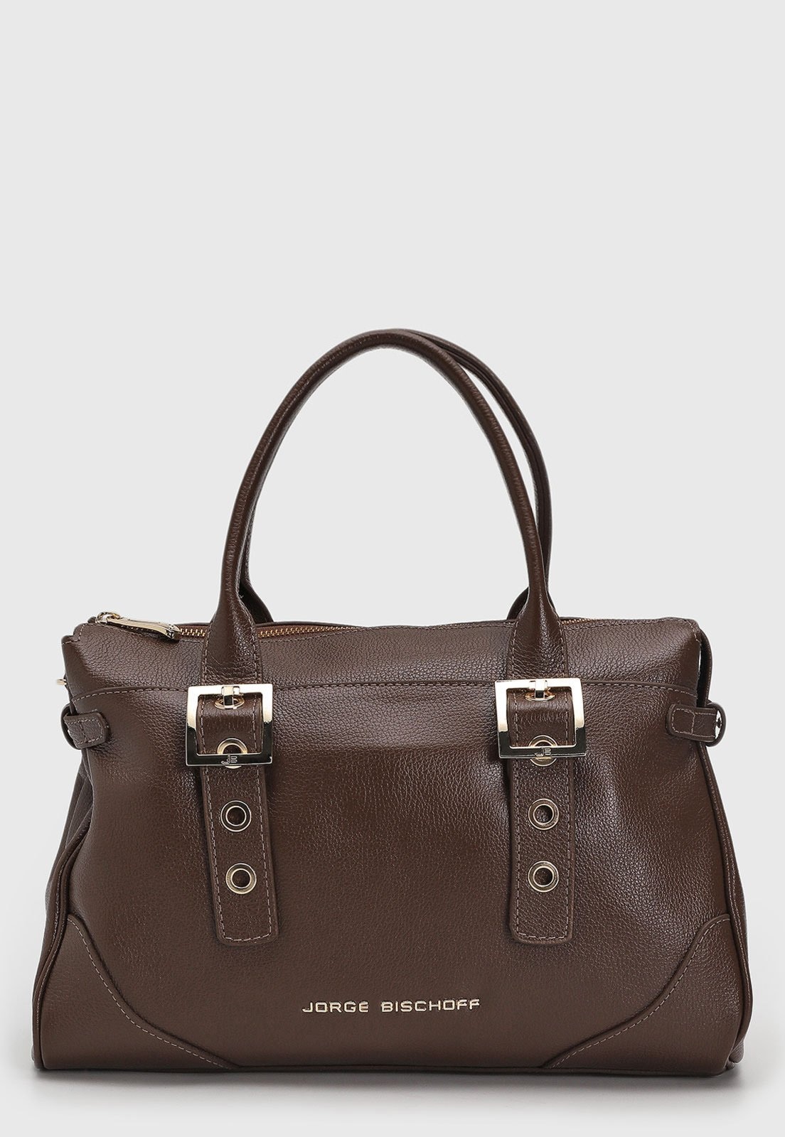 Imagem principal Bolsa Feminina Jorge Bischoff Grande Detalhe Fivela Jorge Bischoff marrom