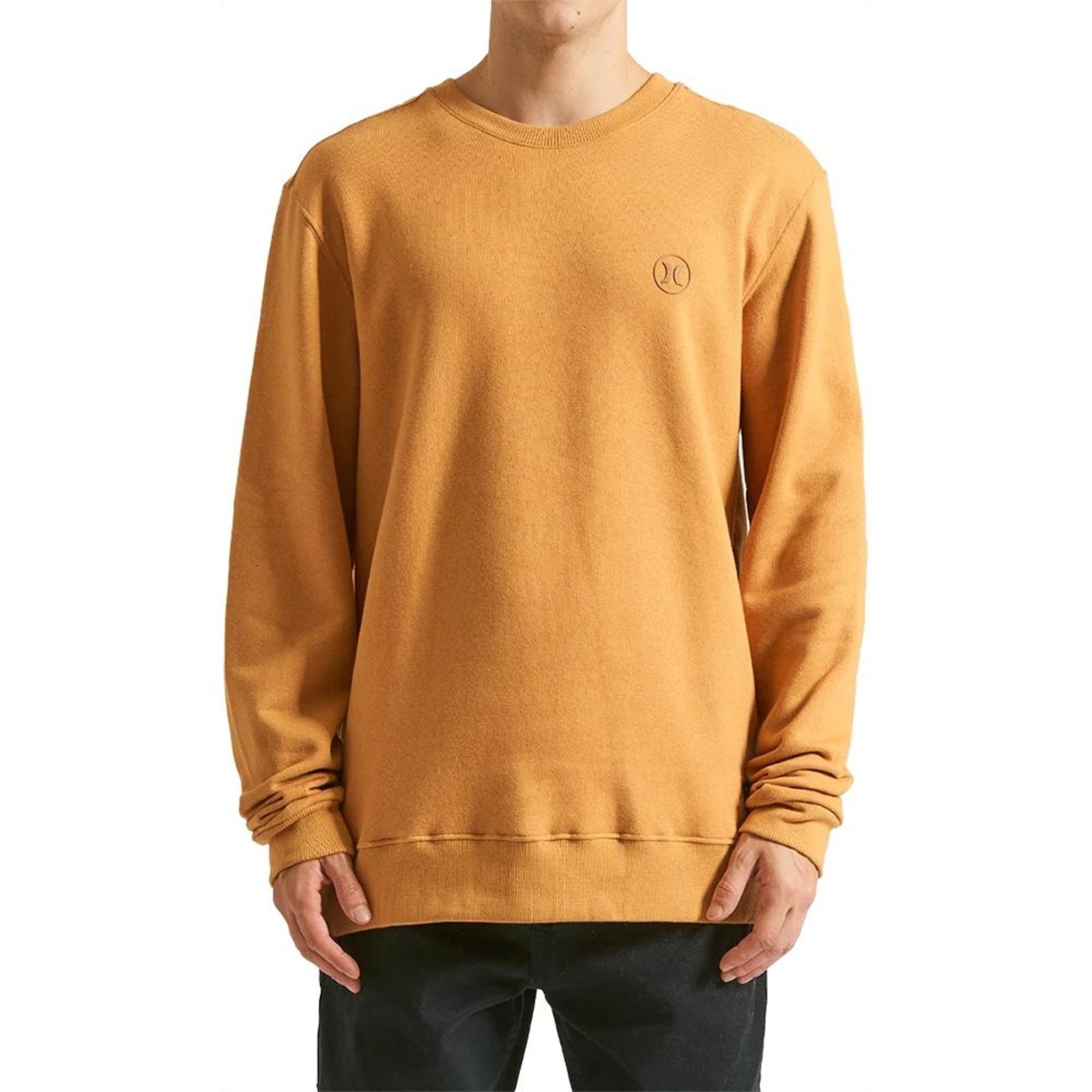 Imagem principal Moletom Hurley Careca Mini Icon WT24 Masculino Mostarda hurley amarelo