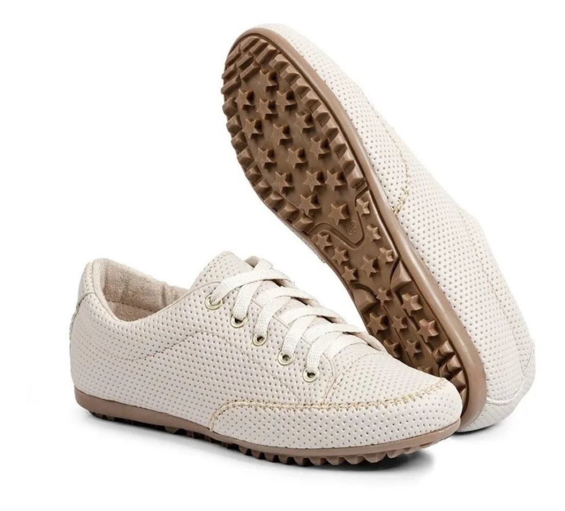 Imagem principal Sapatênis Tênis Feminino Casual Confortável ROMEU E JULIETA SHOES bege