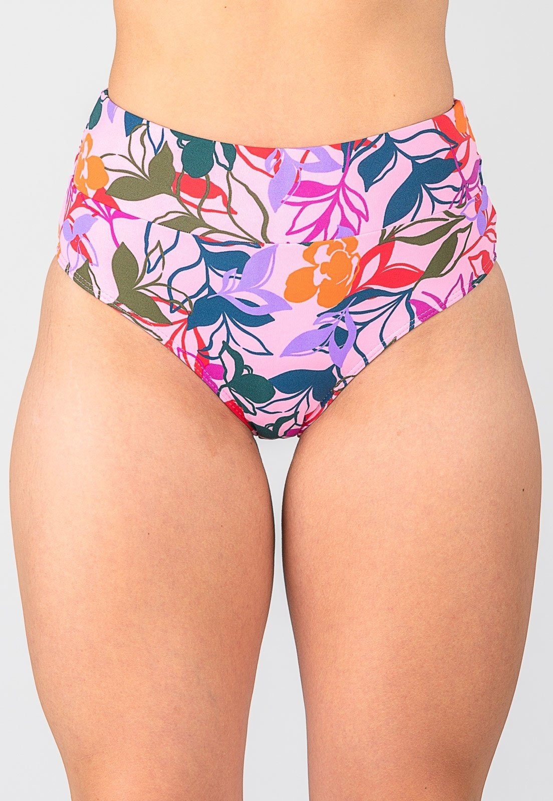 Imagem principal Calcinha Summer Soul Hot Pants Cós Duplo Folhagem Rosa Summer Soul floral/rosa rosa