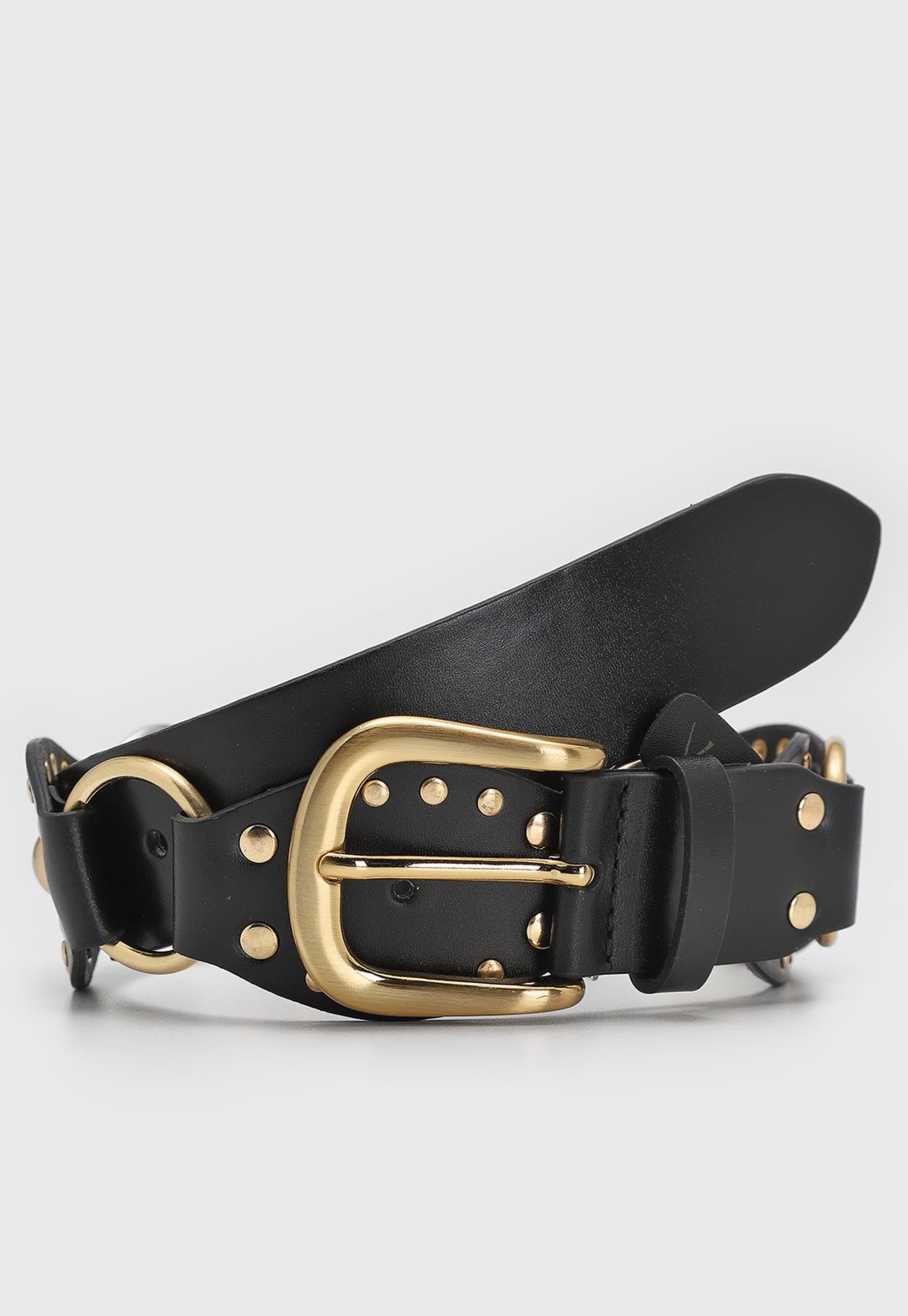 Imagem principal Cinto Feminino Vicenza Detalhes Metálicos Vicenza preto