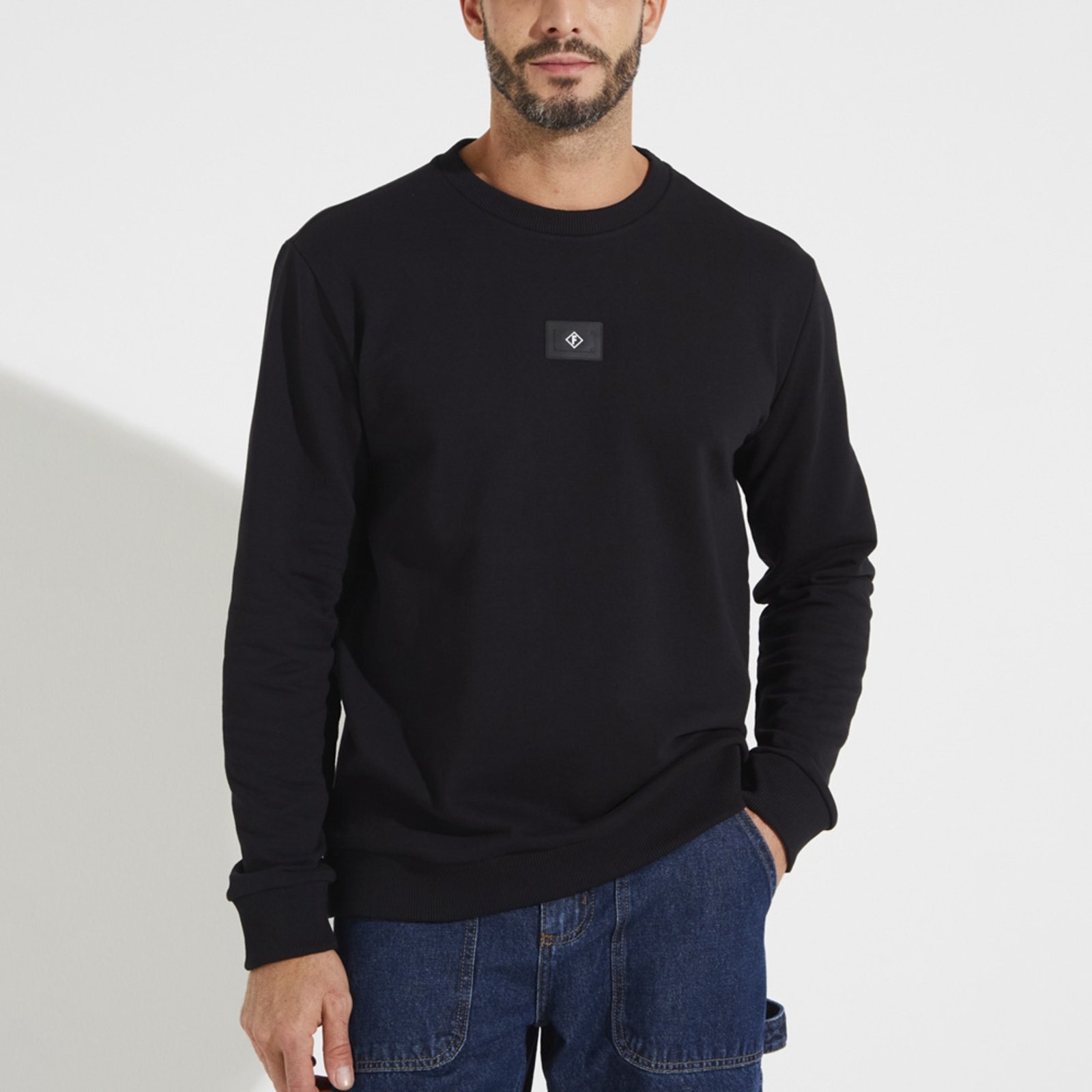 Imagem principal Moletom Forum Patch Ou25 Masculino Forum preto