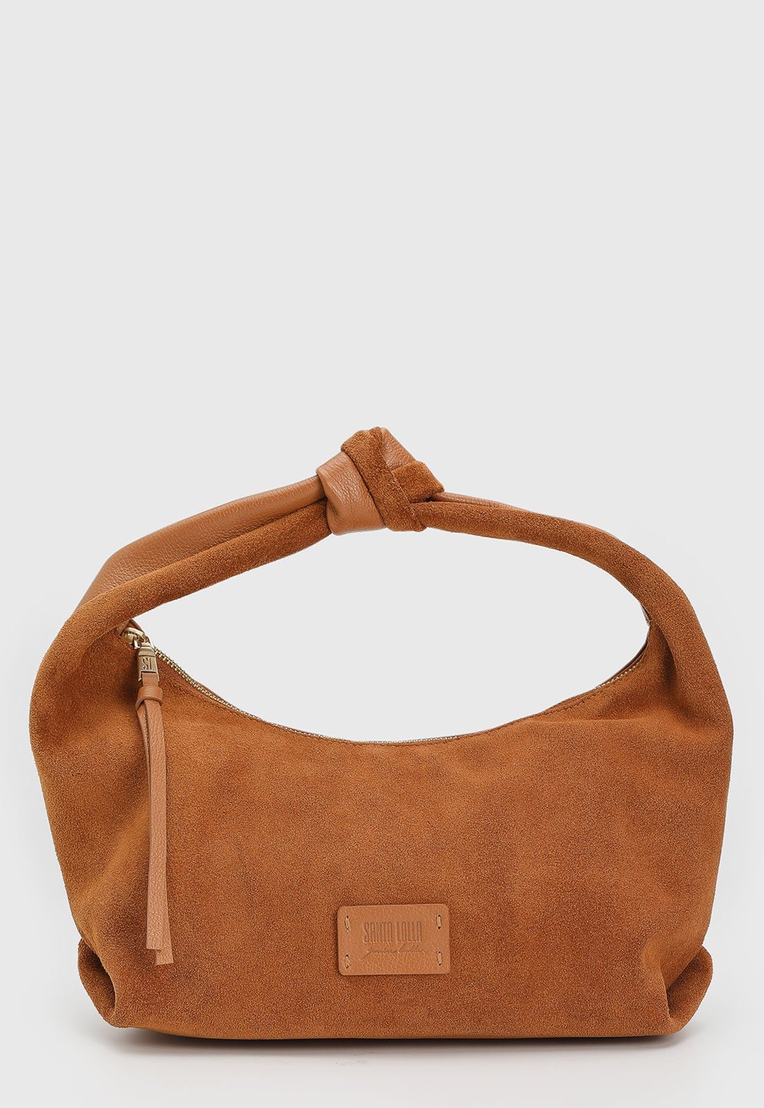 Imagem principal Bolsa Feminina Santa Lolla Média Nó Santa Lolla caramelo