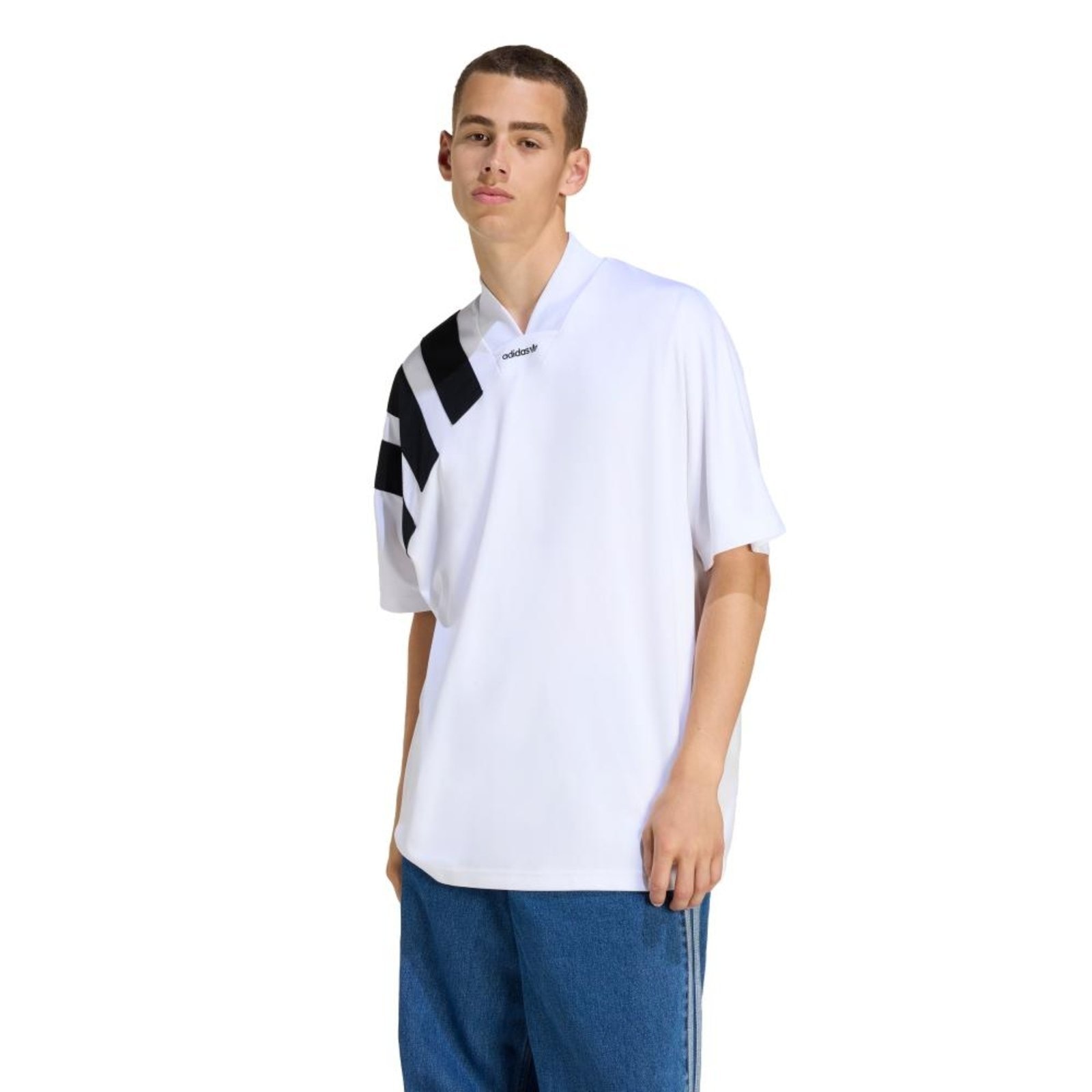 Imagem principal CAMISA ADICOLOR BLOCKED adidas Originals adidas Originals branco