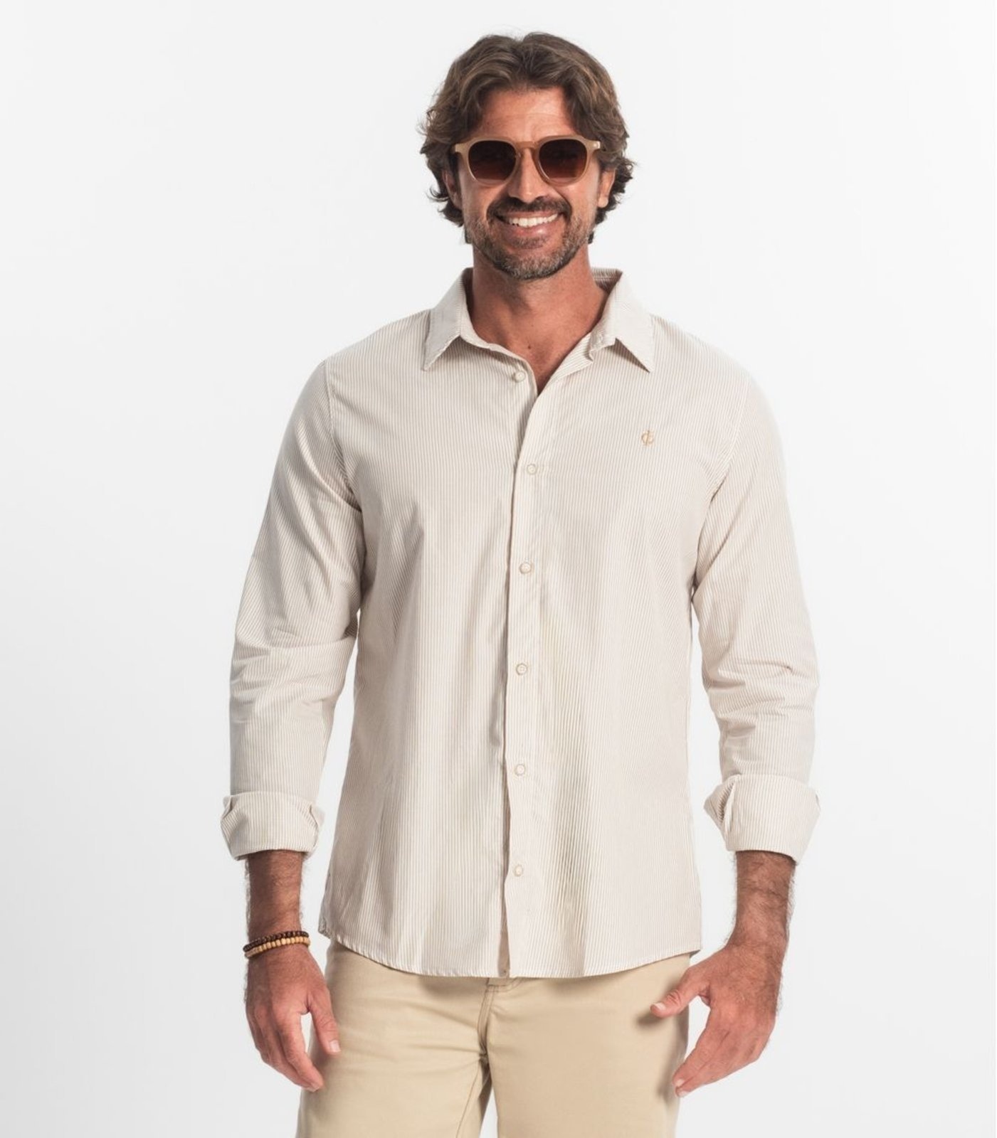 Imagem principal Camisa Manga Longa Diametro Diametro marrom