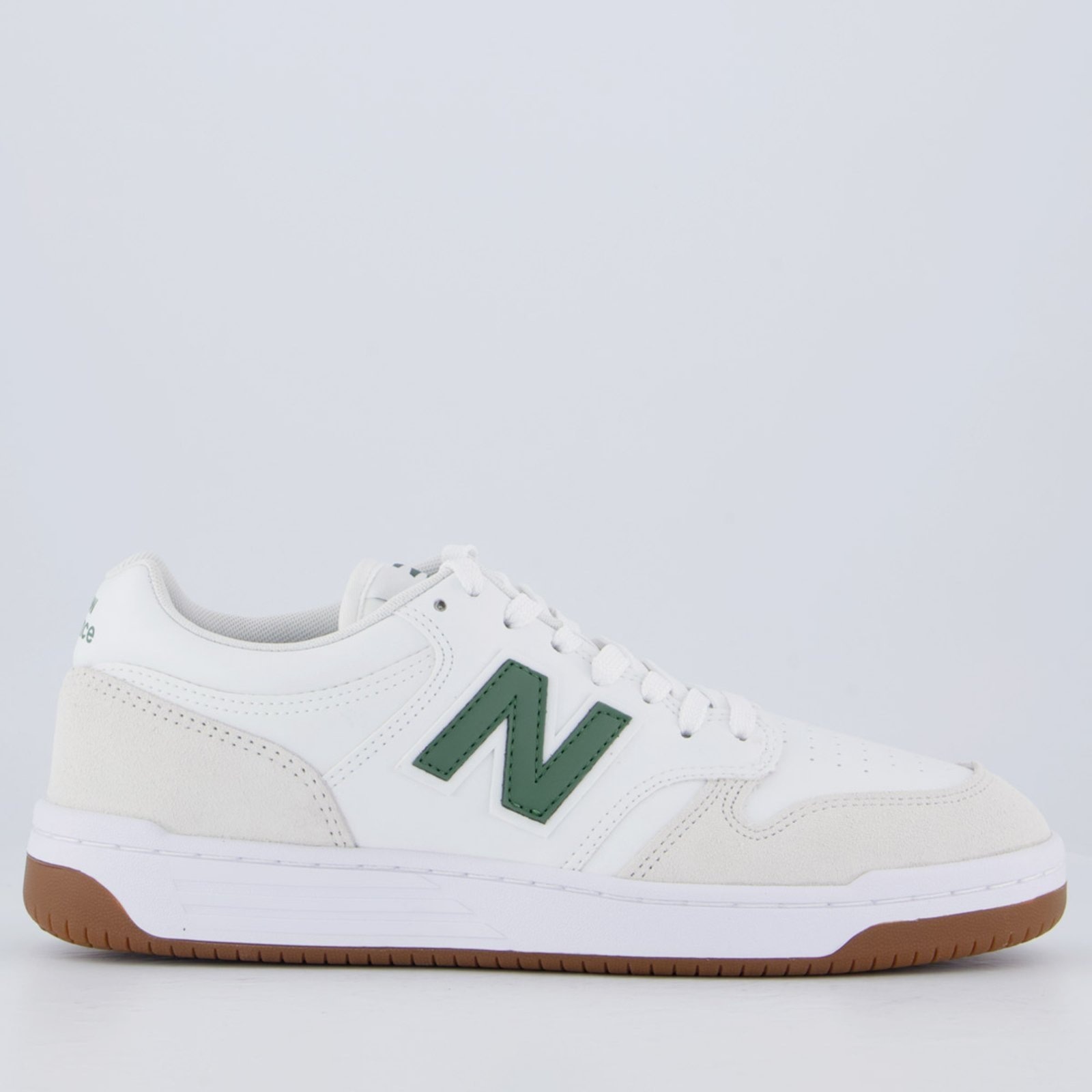 Imagem principal Tênis New Balance 480 Low Feminino Branco e Verde New Balance branco verde