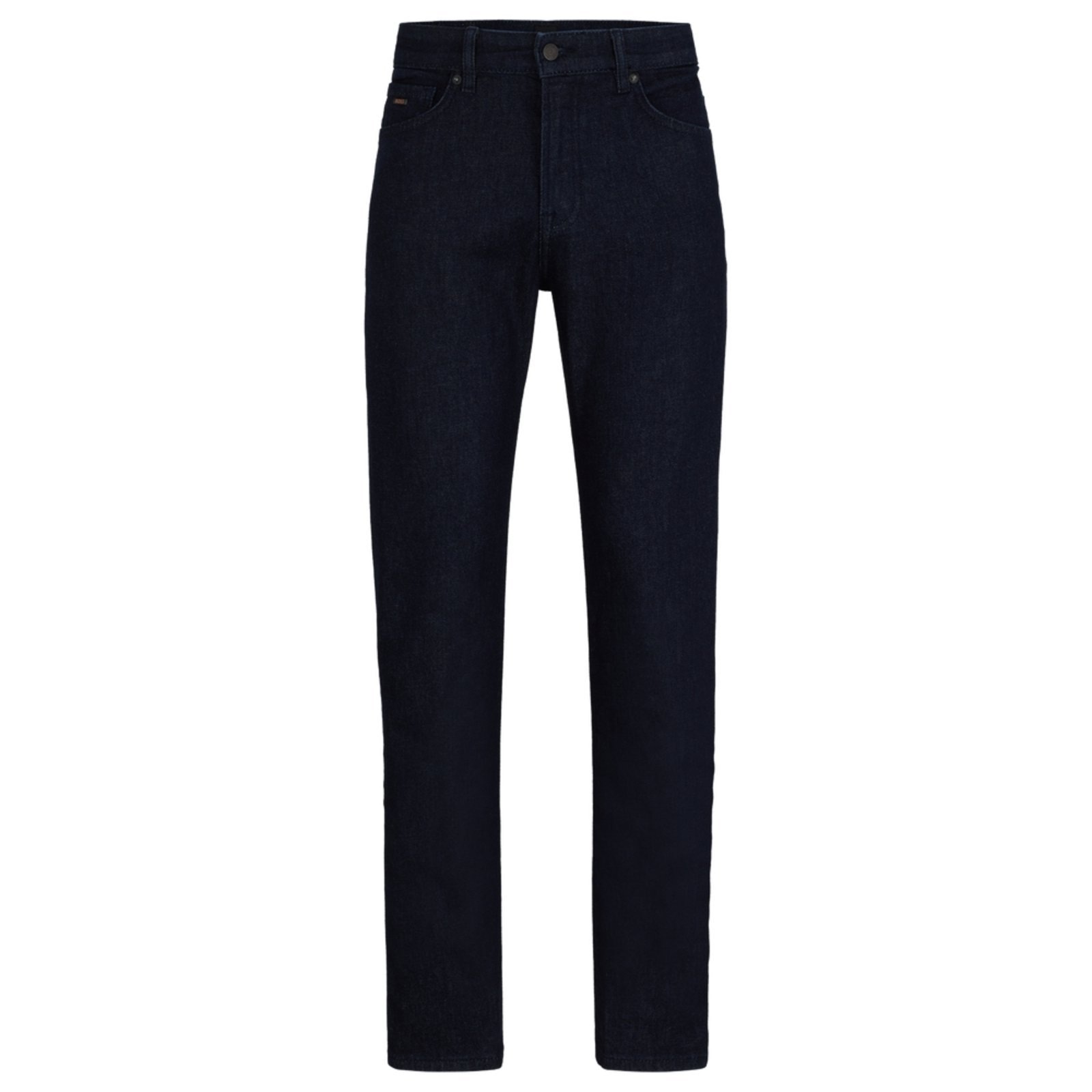 Imagem principal Calça Jeans Regular Em Denim Azul Índigo Azul-Marinho - 40 Boss azul marinho denim
