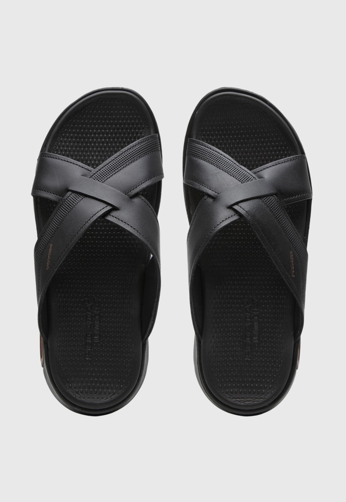 Imagem principal Sandália Masculina Pegada Tiras Cruzadas Preta PEGADA preto