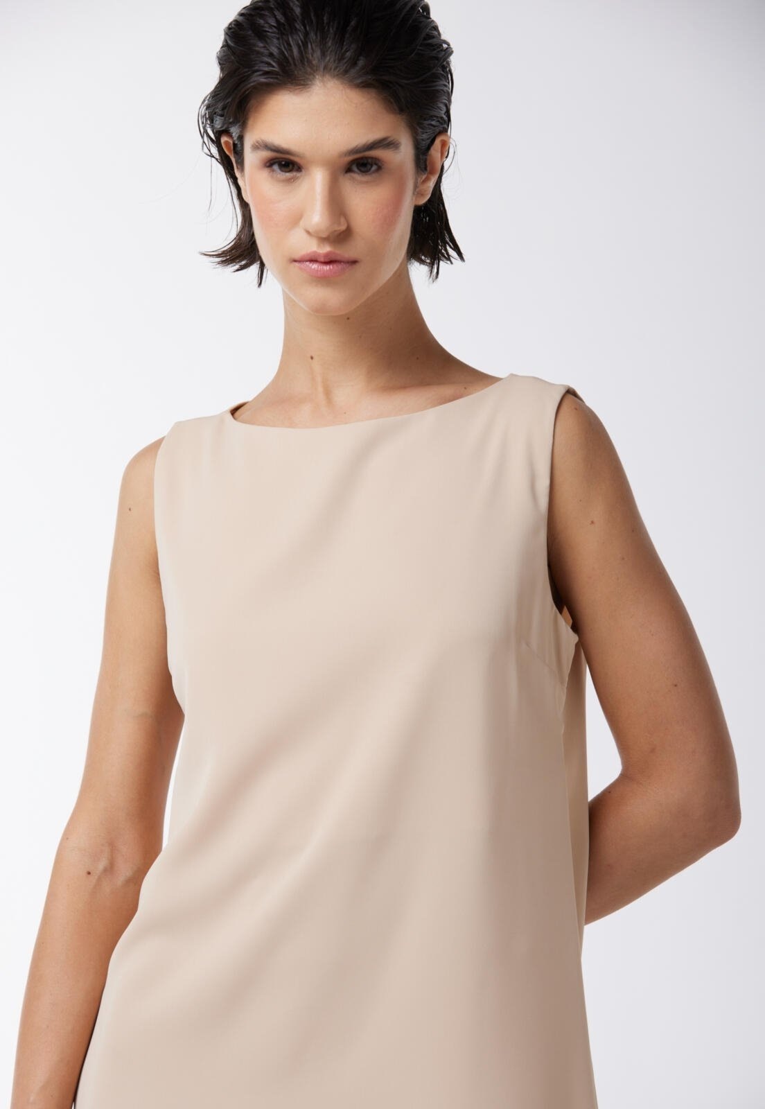 Imagem principal Vestido Traymon Regata Claro Traymon bege