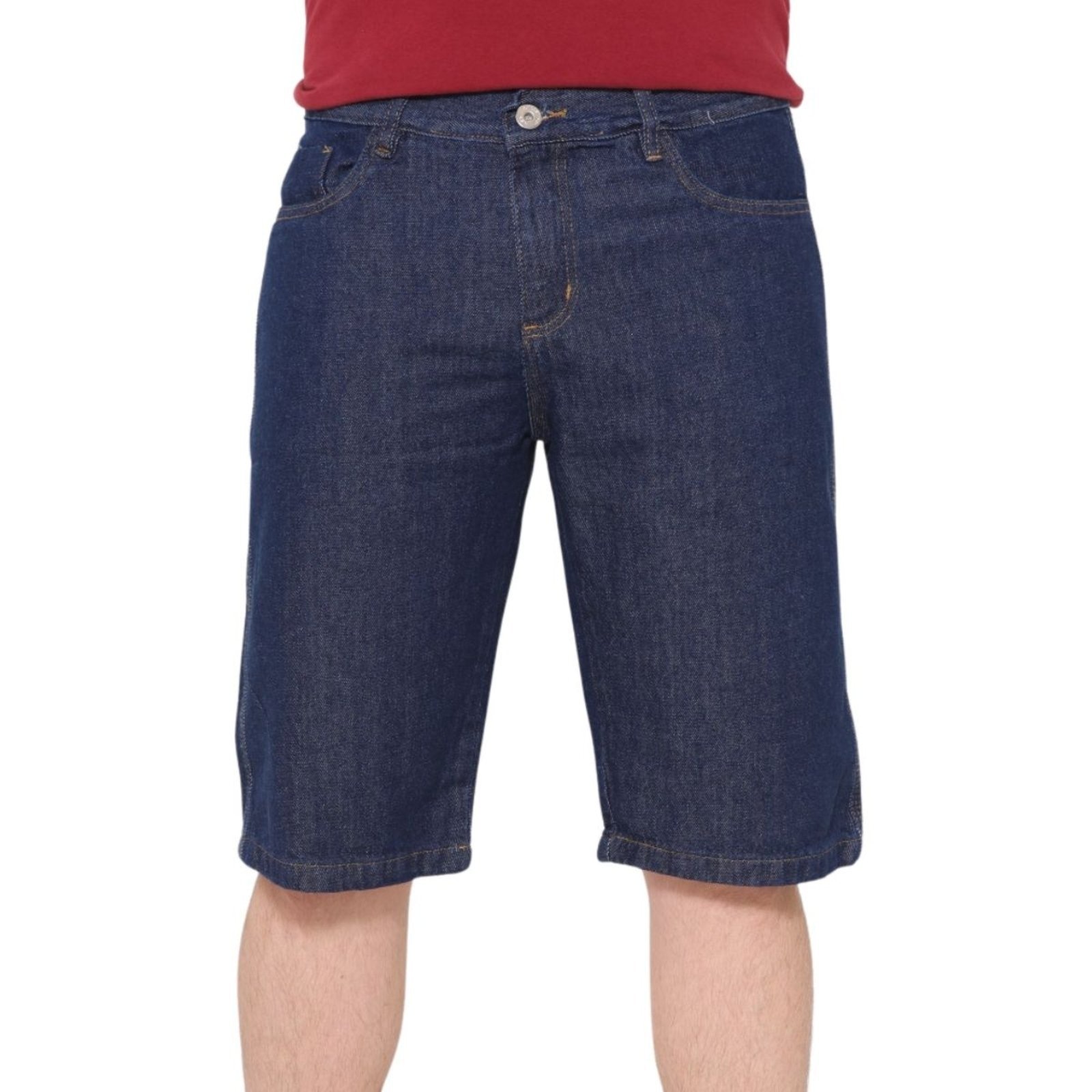 Imagem principal Bermuda Masculina Tradicional Escuro Jeans Loka Zurique Jeans Loka azul/azul marinho/jeans azul