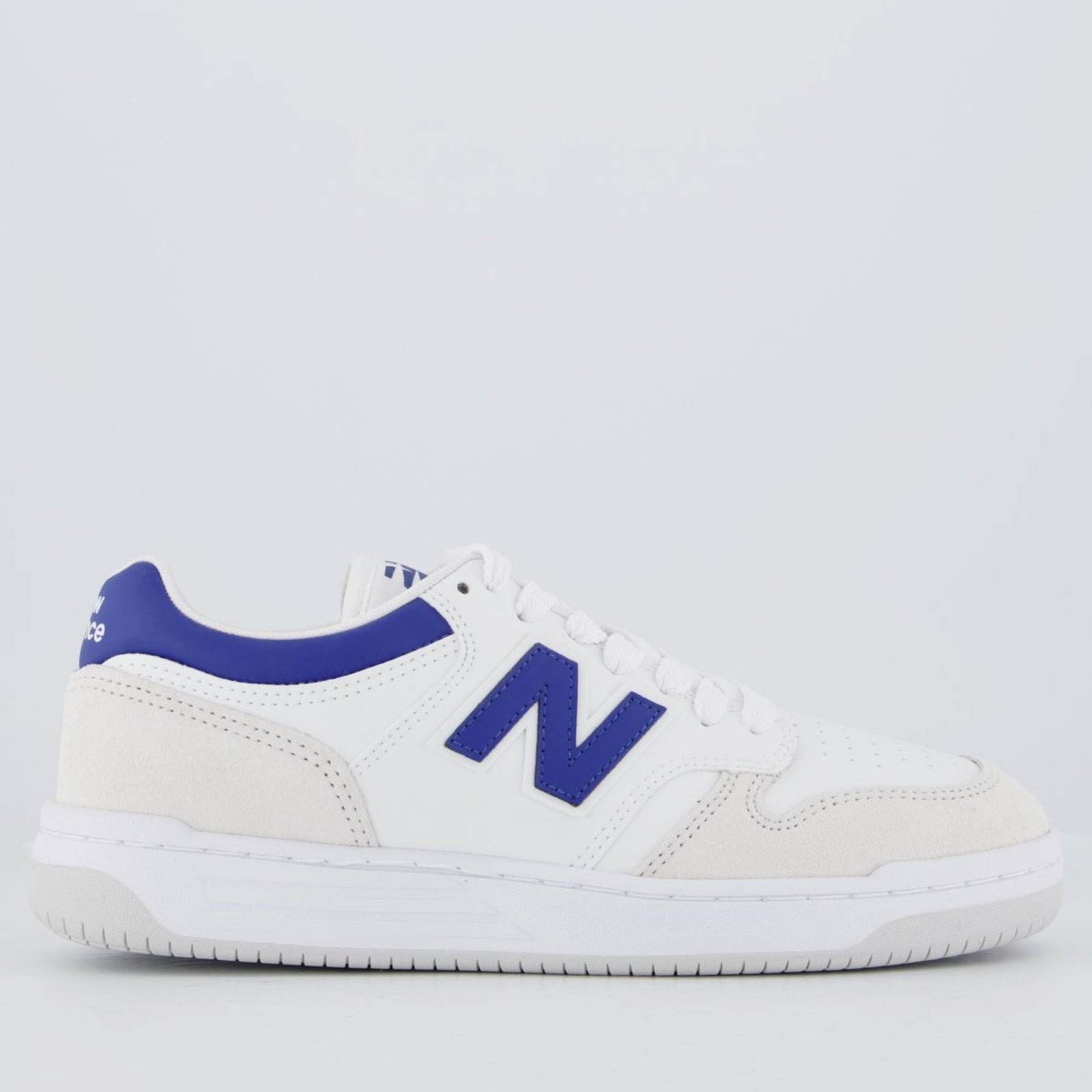Imagem principal Tênis New Balance 480 Low Branco e Azul New Balance branco azul