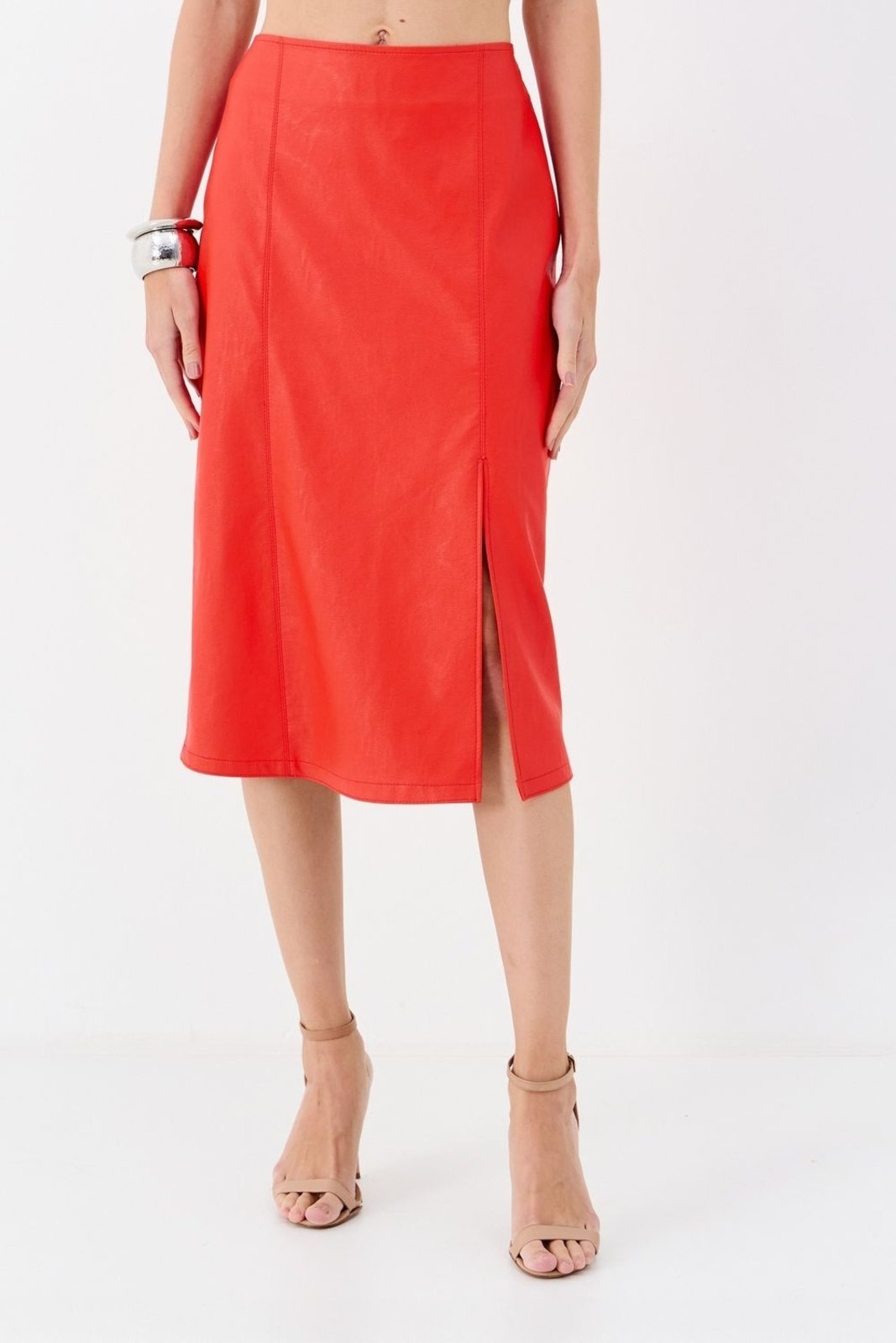 Imagem principal Saia Secretaria PU ACT FEMININO preto