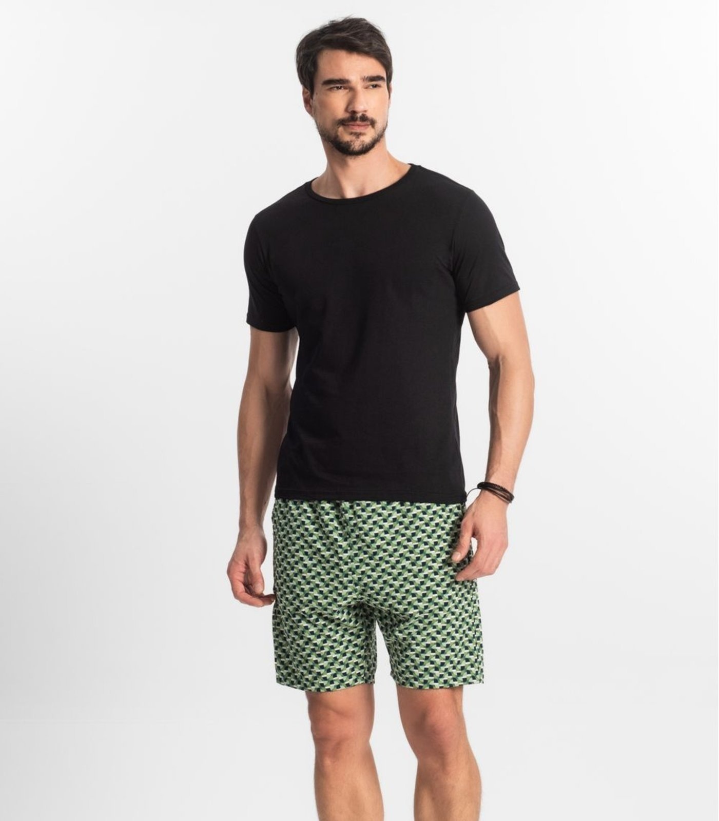 Imagem principal Bermuda Masculina Microfibra Diametro Diametro verde