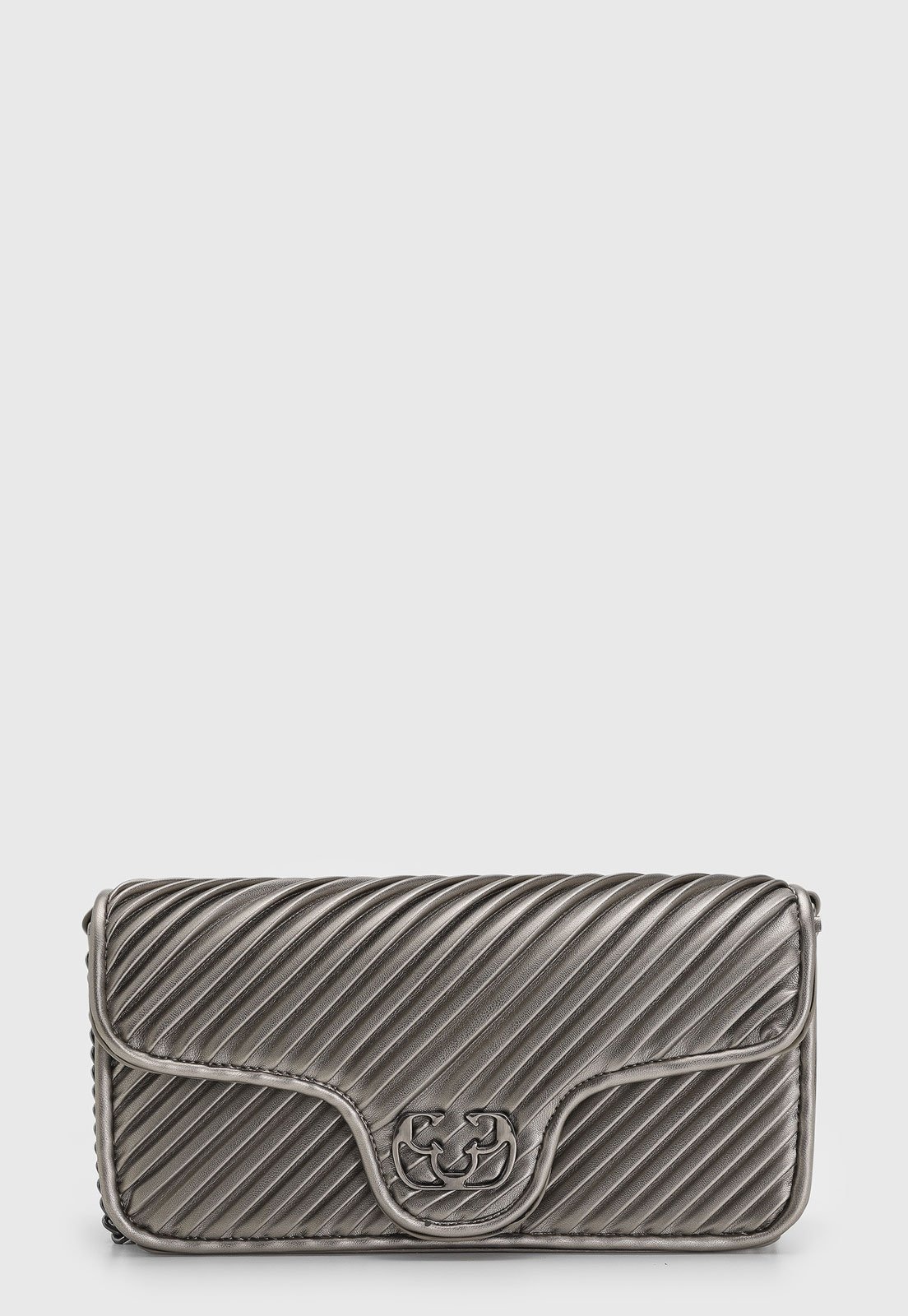 Imagem principal Bolsa Feminina Capodarte Média Matelassê Pewter Capodarte grafite pewter