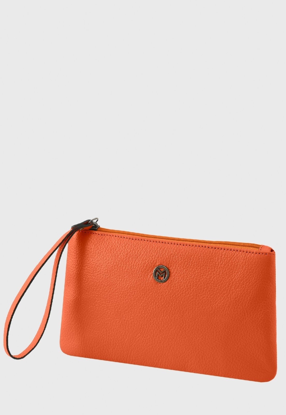 Imagem principal Bolsa Carteira Clutch Couro Mariart Cambará Orange Mariart laranja orange