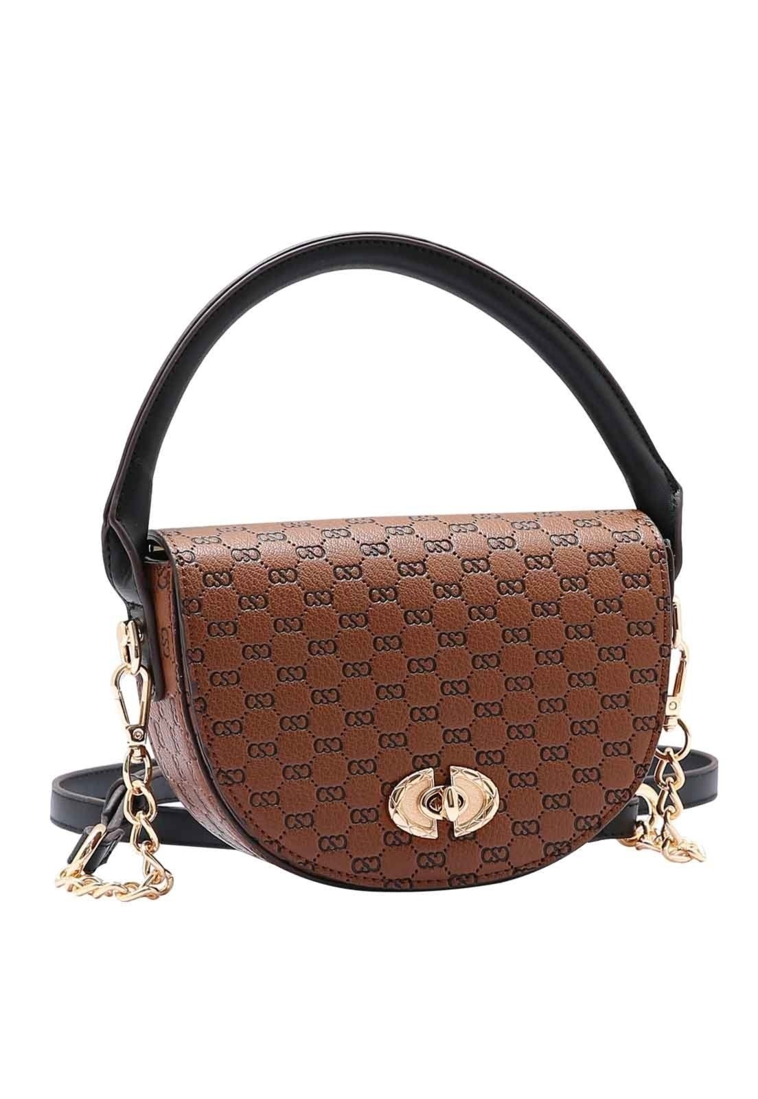 Imagem principal Bolsa Feminina Chenson Original Luxury Monograma Mão 3485049 Chenson café