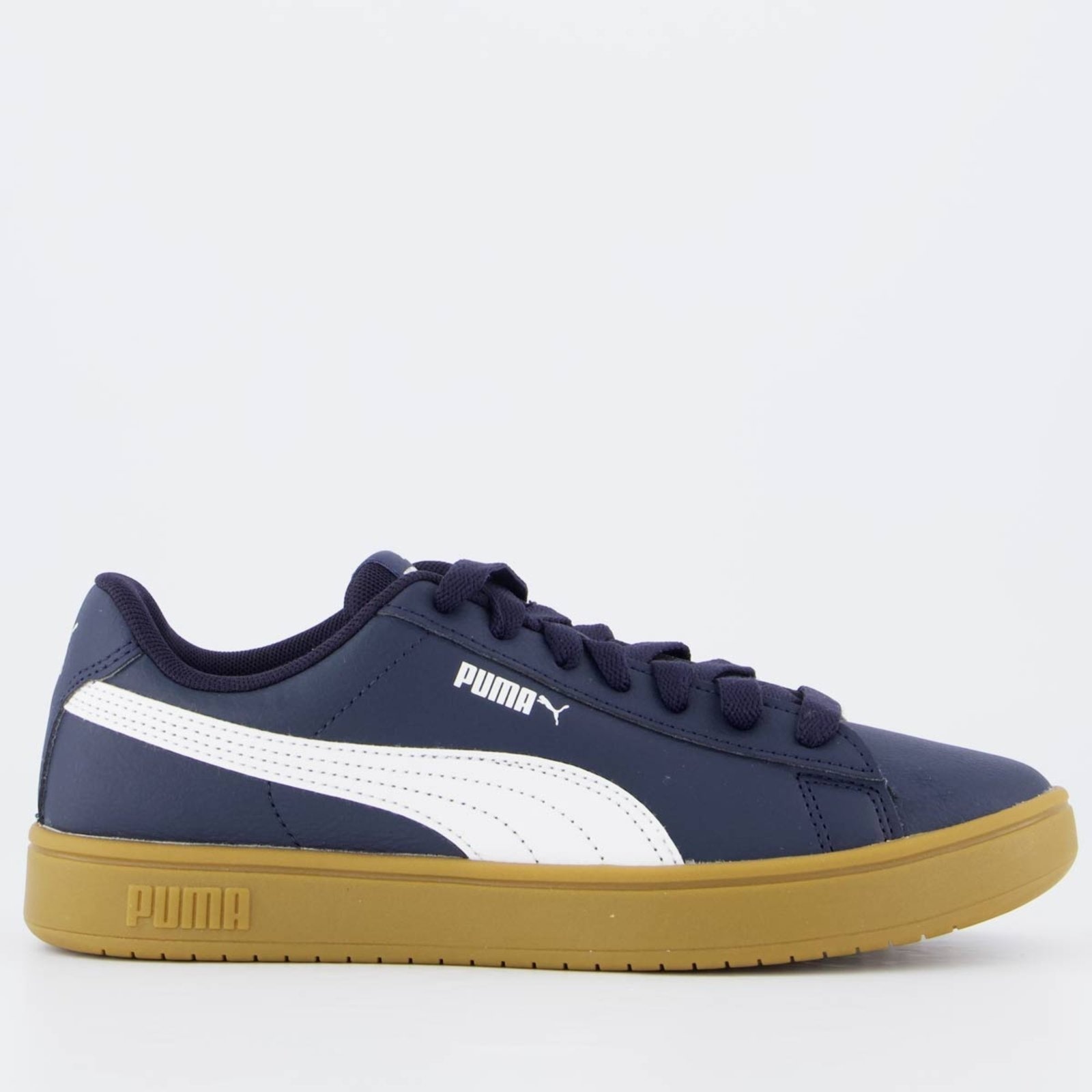 Imagem principal Tênis Puma Rickie Classic Juvenil Azul e Branco Puma azul marinho