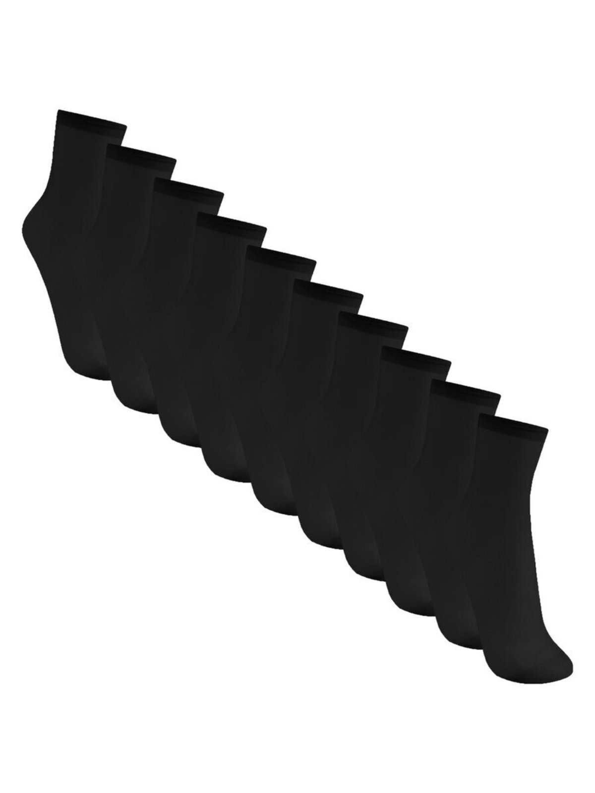 Imagem principal Kit com 10 Meias Soquete Fio 20 Trifil 6126 TRIFIL preto