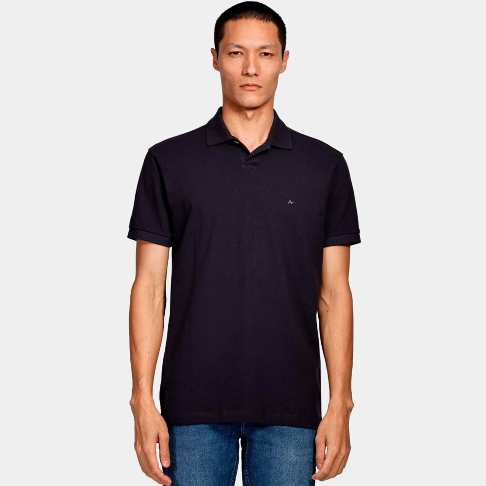 Imagem principal Camisa Polo Aramis Piquet Pastel Ve25 Marinho Masculino Aramis azul marinho